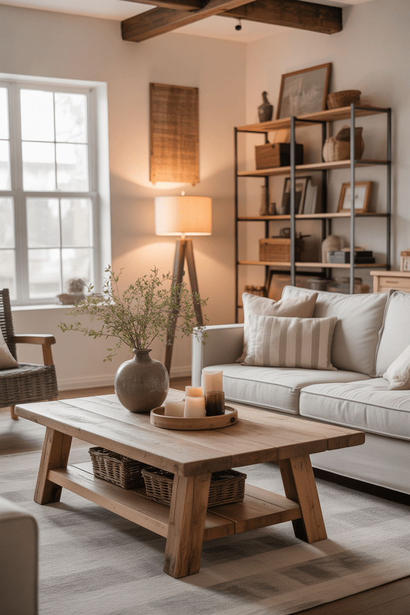26 Modern Farmhouse Living Room Ideas for a Cozy & Stylish Home