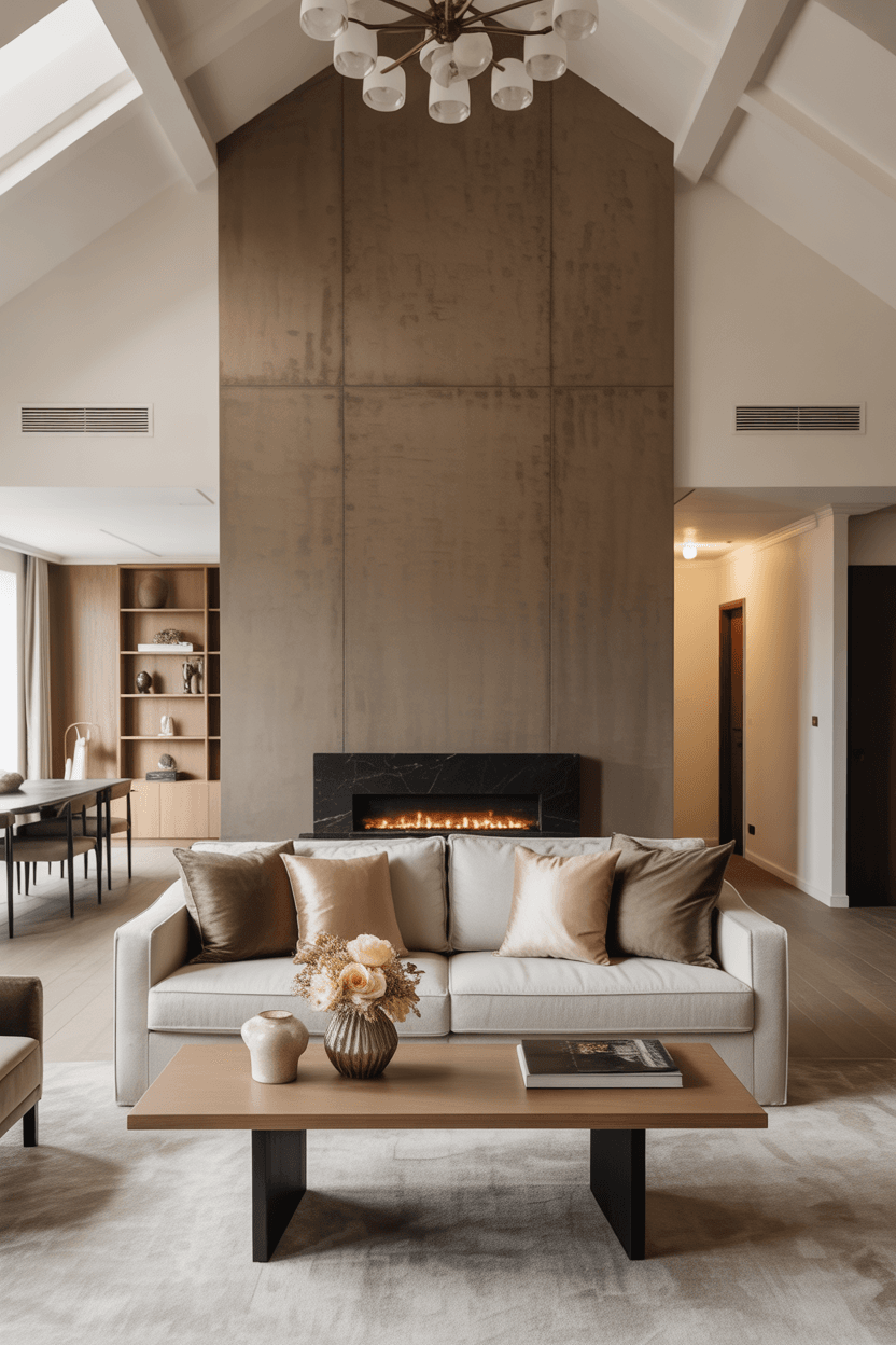 22 Inspiring Vaulted Ceiling Living Room Ideas for Modern Homes