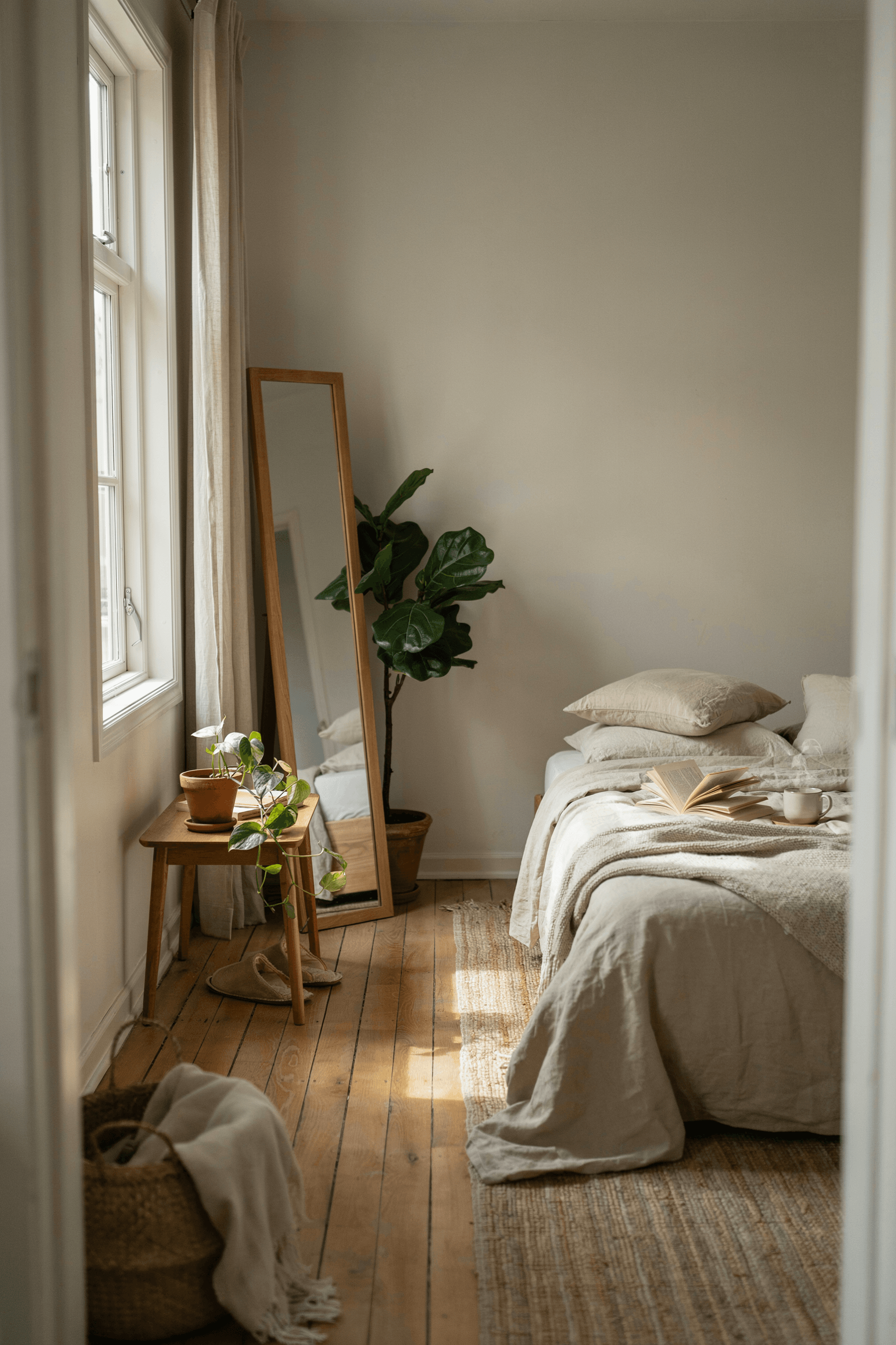 23 Gorgeous Floor Mirror in Bedroom Ideas to Elevate Your Room