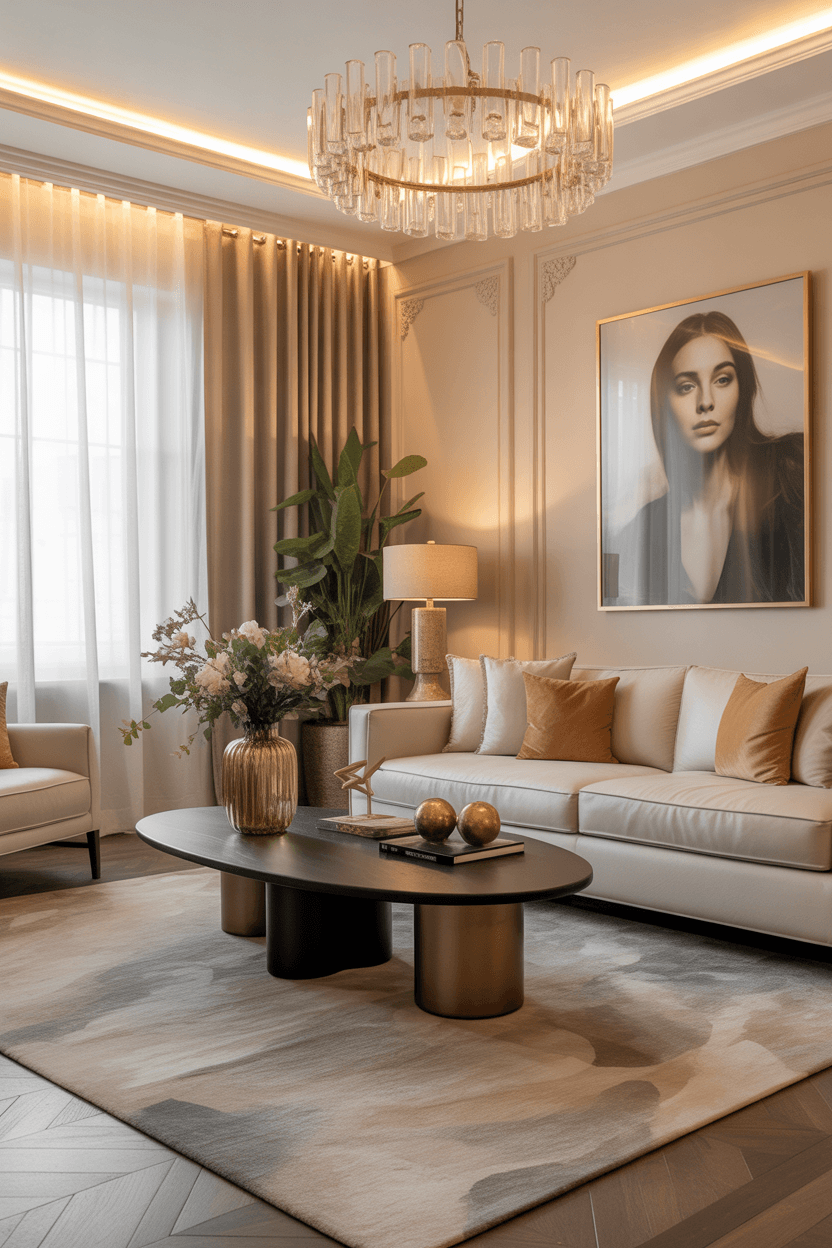 25 Luxury Living Room Ideas for a Modern, Elegant Home