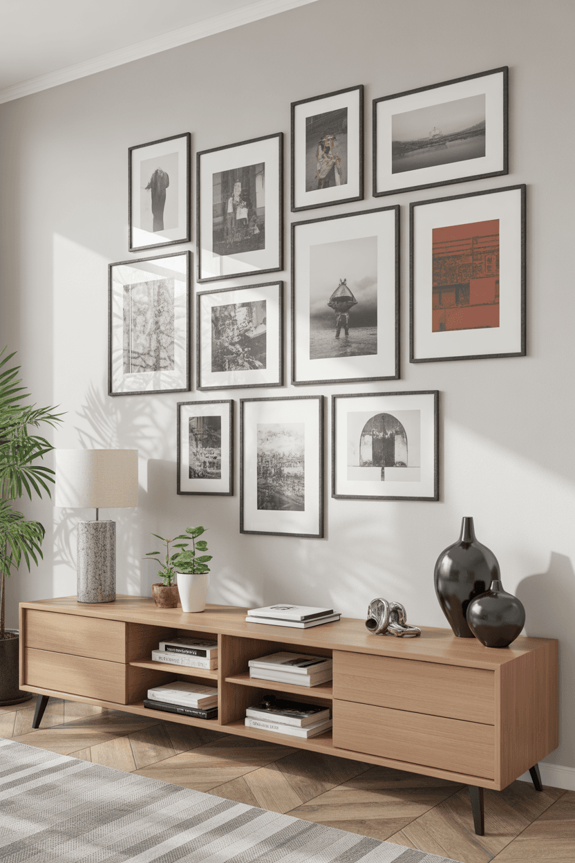 21 Picture Wall Ideas for Stylish Modern Homes