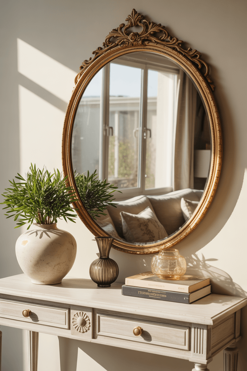 24 Vintage Mirror Wall Decor Ideas for Timeless Homes