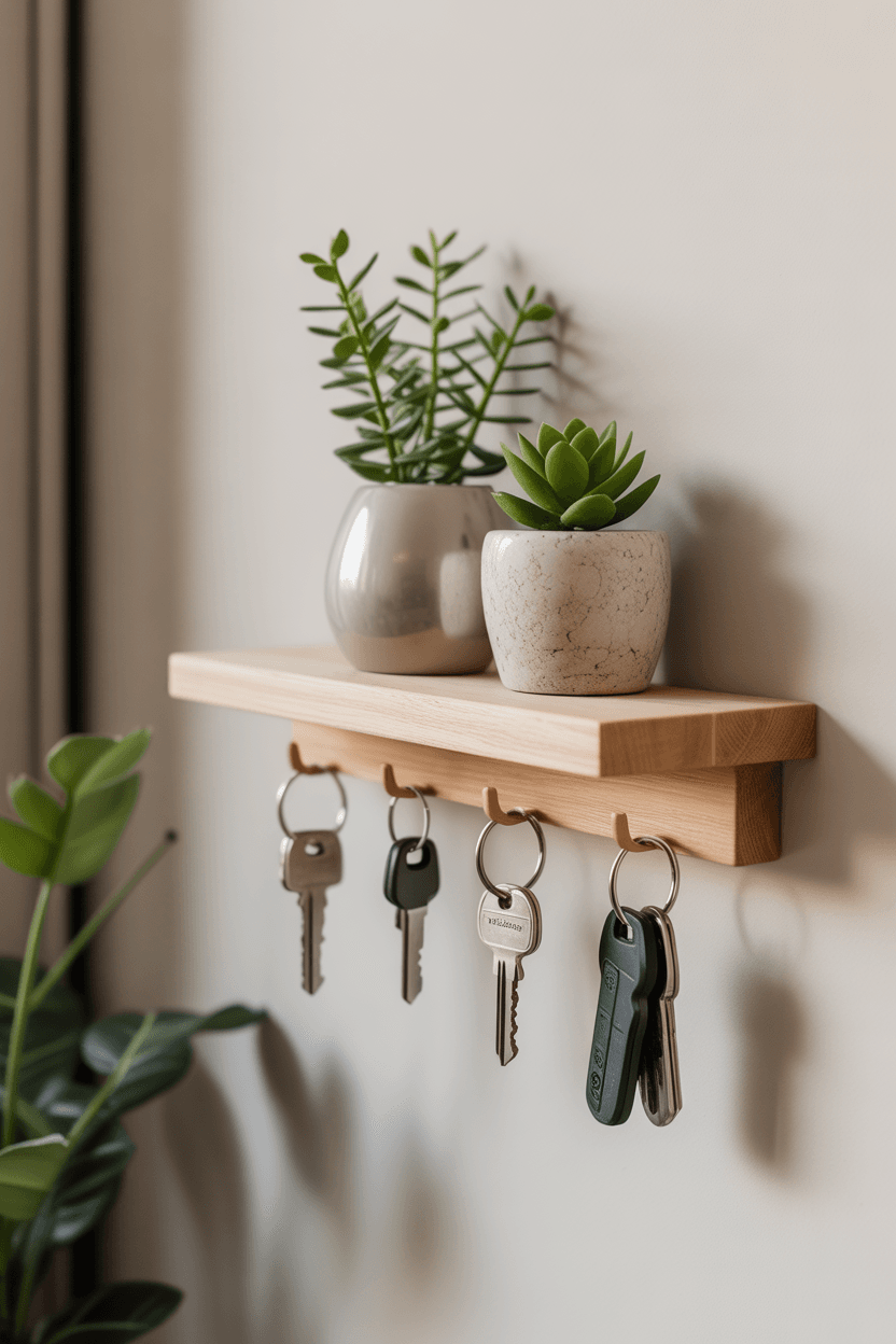 23 Key Holder Wall Design Ideas for a Stylish Home
