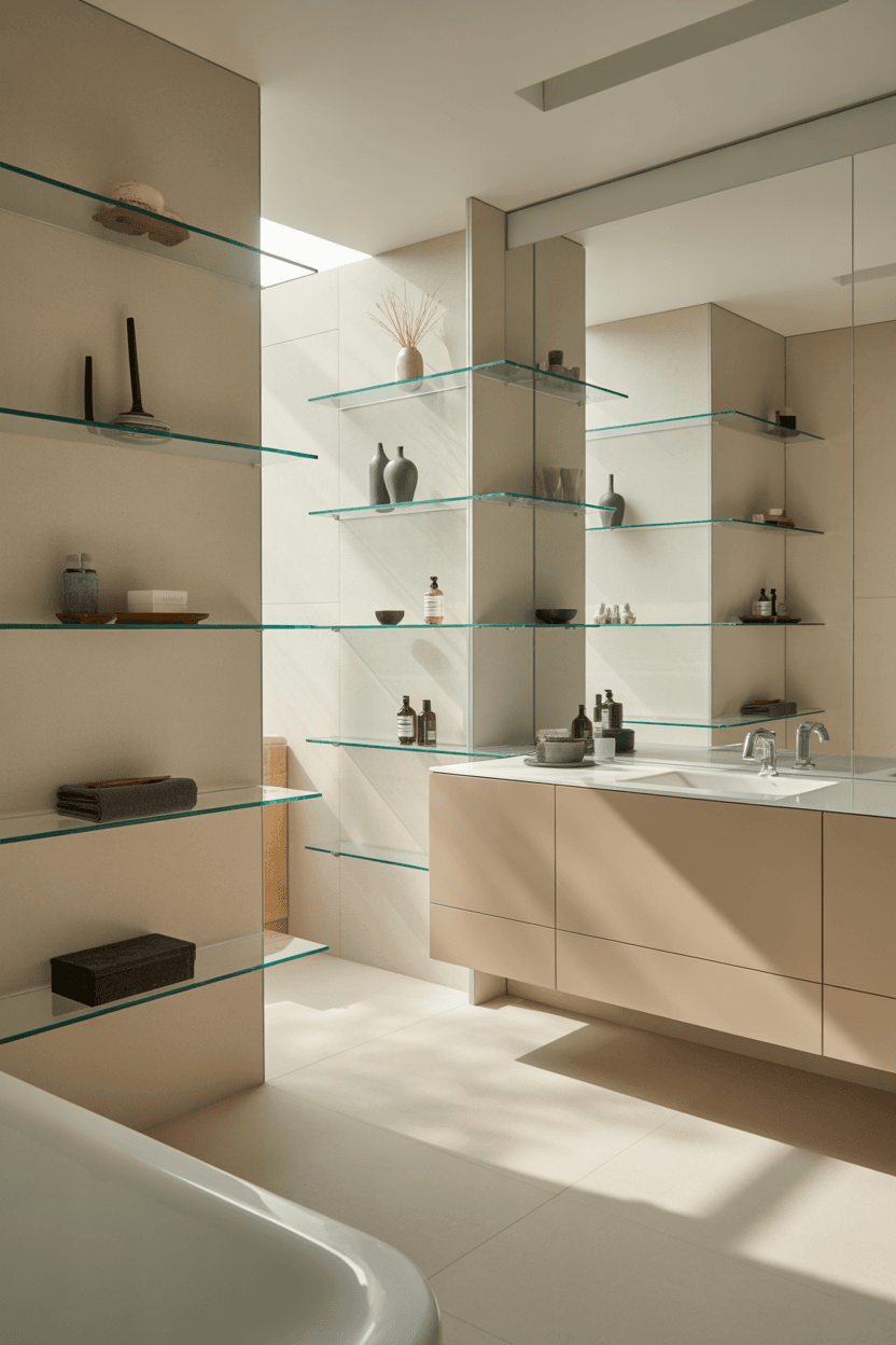 24 Floating Shelves Bathroom Ideas for Small and Stylish Spaces