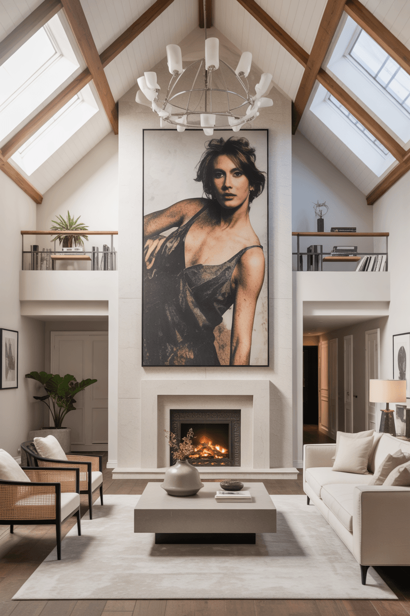 22 Inspiring Vaulted Ceiling Living Room Ideas for Modern Homes
