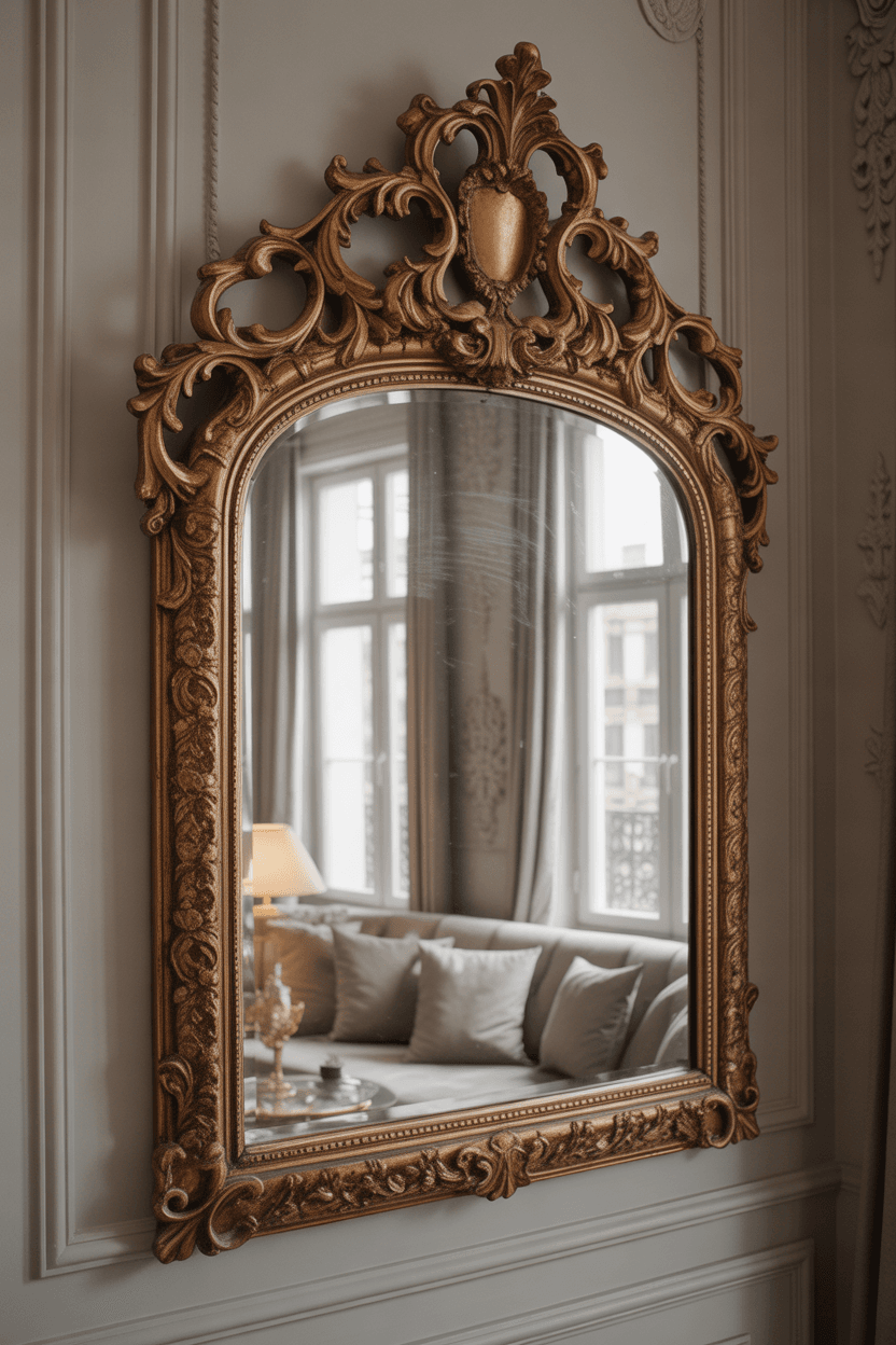 24 Vintage Mirror Wall Decor Ideas for Timeless Homes