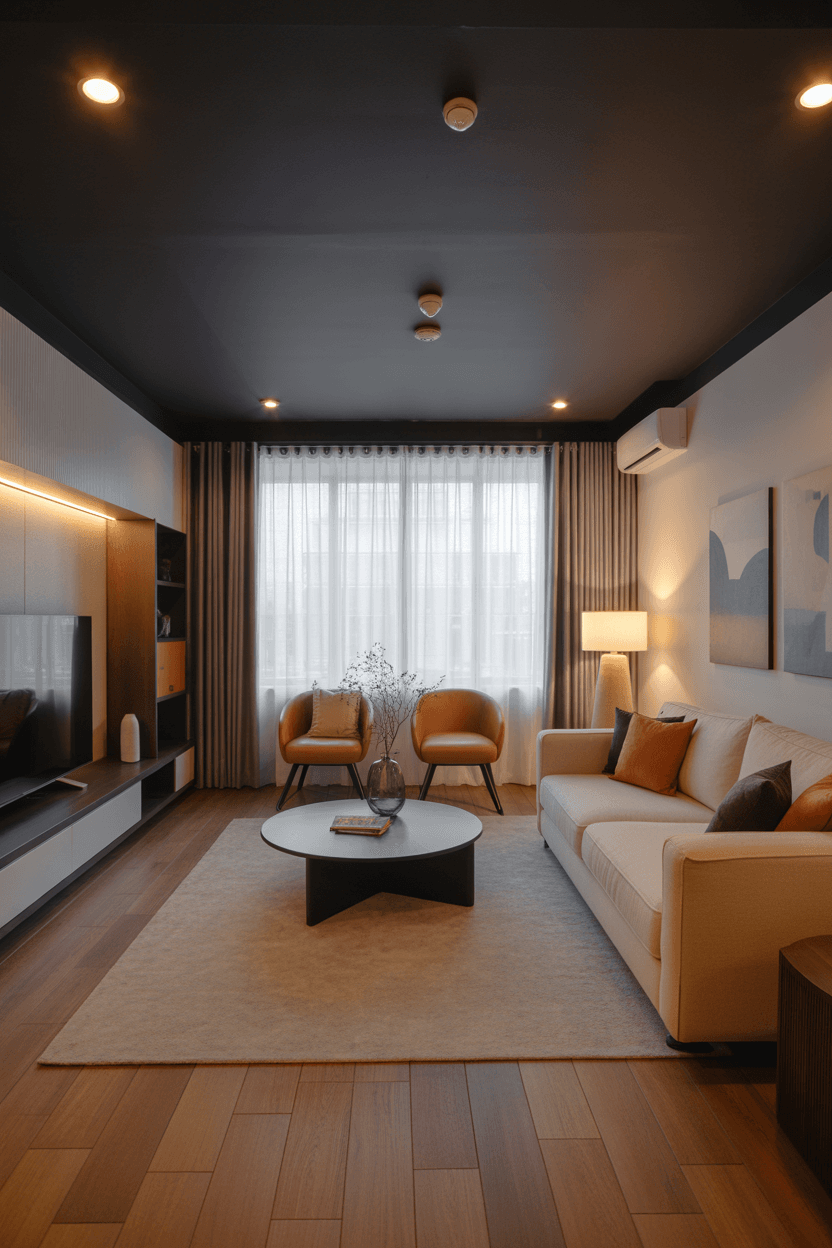 21 Black Living Room Ideas for Apartments
