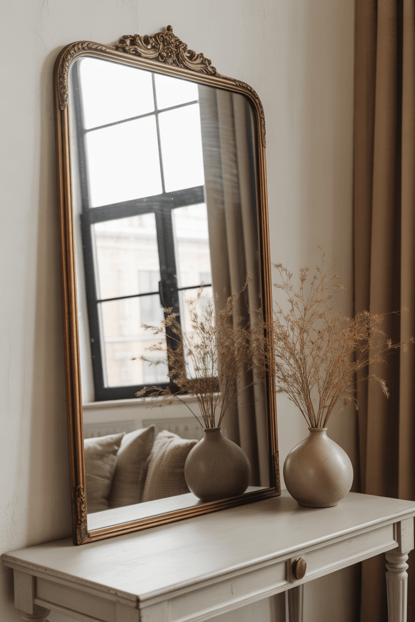 24 Vintage Mirror Wall Decor Ideas for Timeless Homes