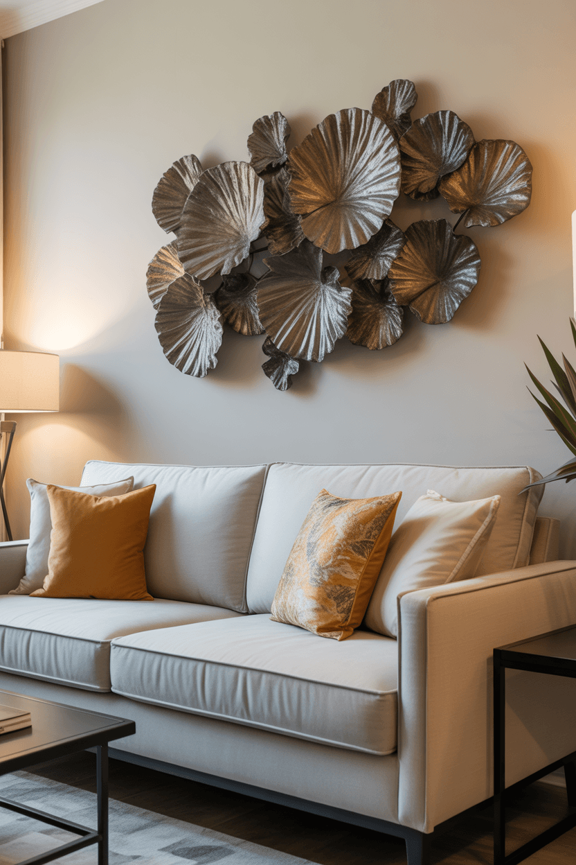 24 Above Sofa Wall Decor Ideas for Stylish Living Rooms