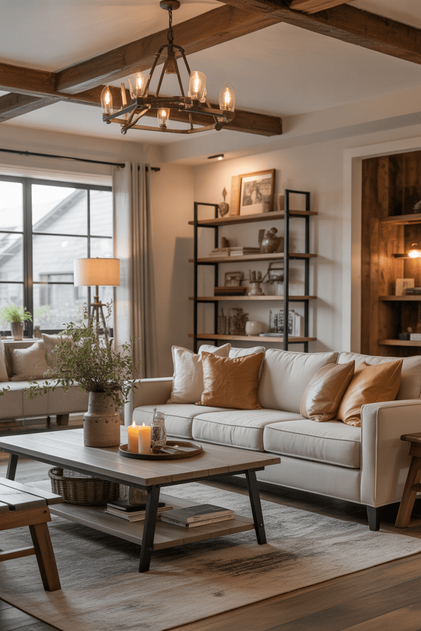 26 Modern Farmhouse Living Room Ideas for a Cozy & Stylish Home