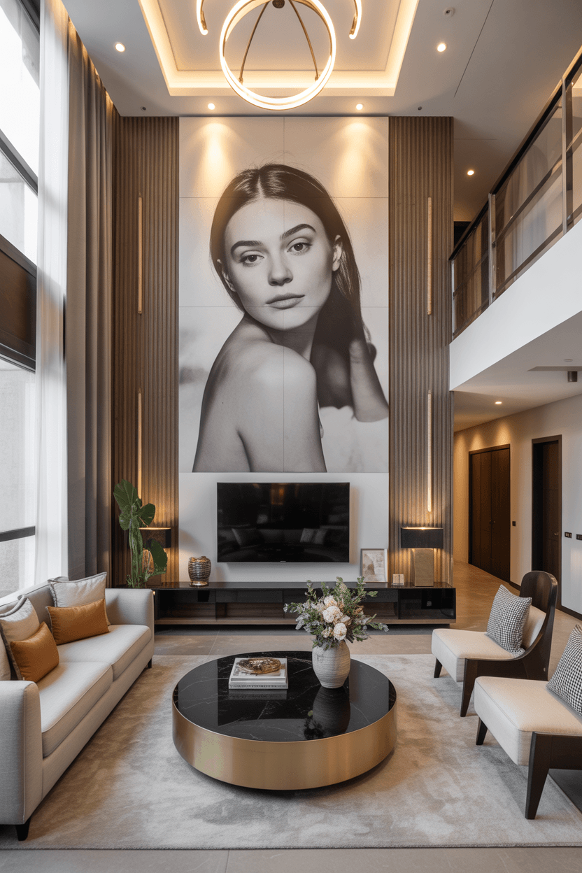21 Stunning Tall Ceiling Living Room Ideas for Modern Homes