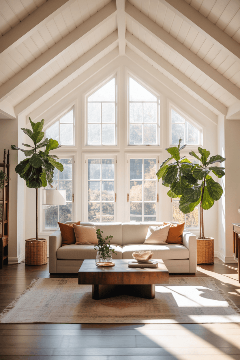 22 Inspiring Vaulted Ceiling Living Room Ideas for Modern Homes