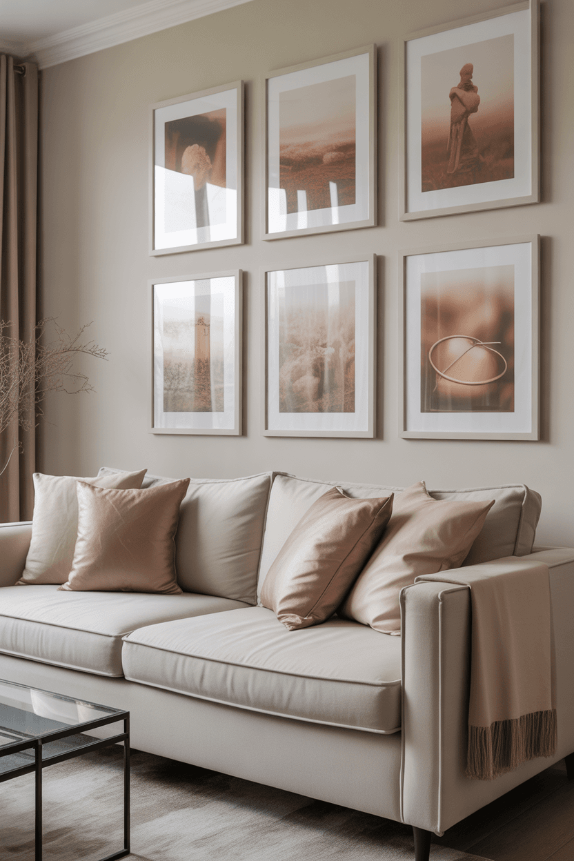 22 Gallery Wall Living Room Ideas for Modern Homes