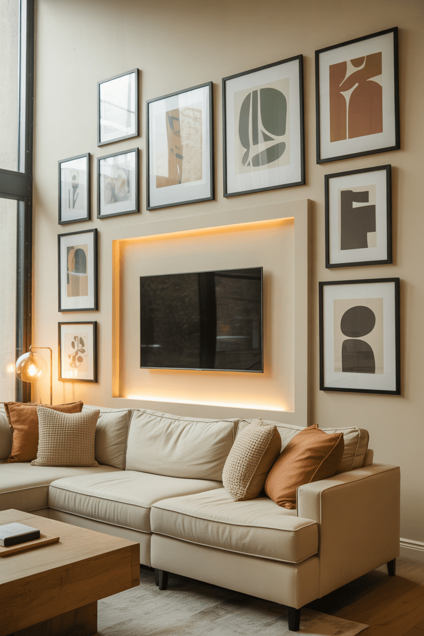 22 Stunning TV Wall Ideas for Modern Living Rooms