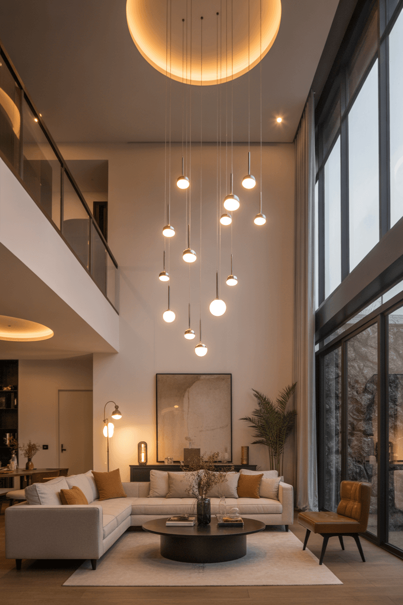 21 Stunning Tall Ceiling Living Room Ideas for Modern Homes