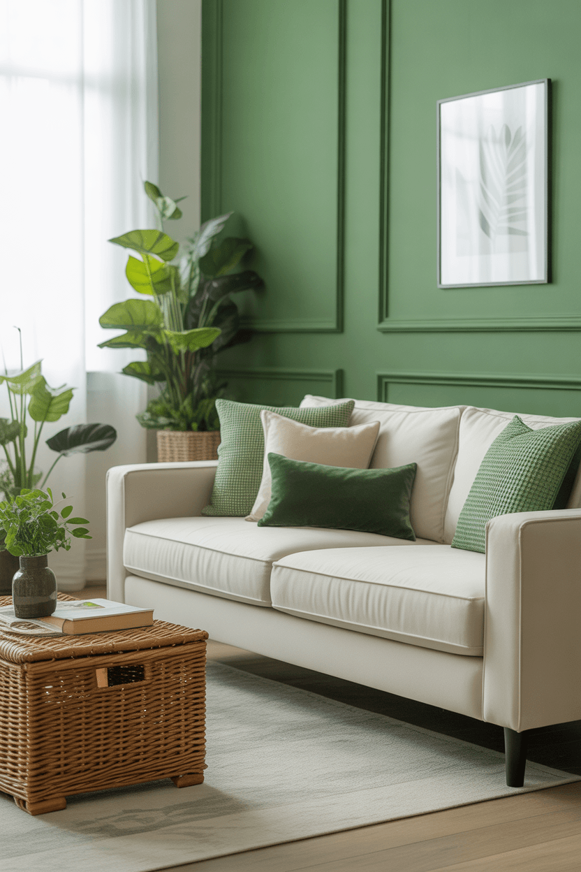 26 Green Living Room Ideas for a Fresh and Stylish Space