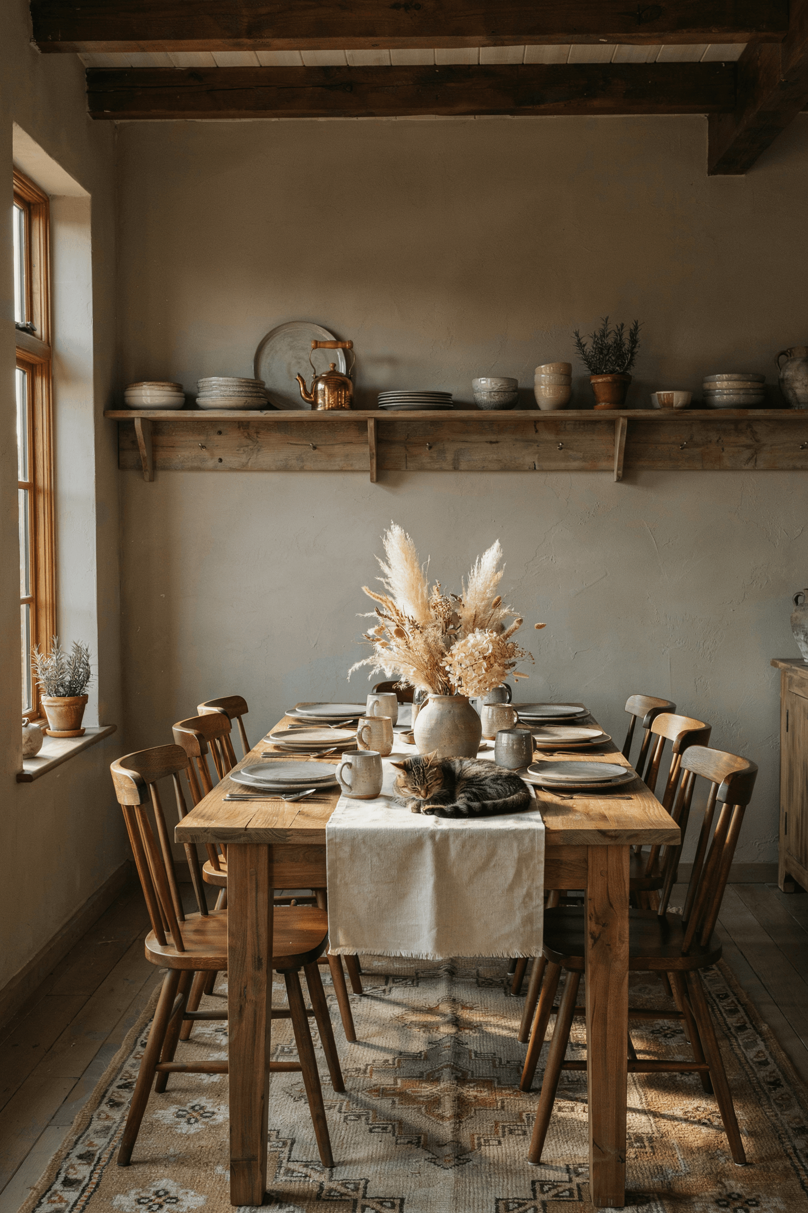 23 Rustic Dining Room Ideas Warm & Cozy Country Style Inspiration