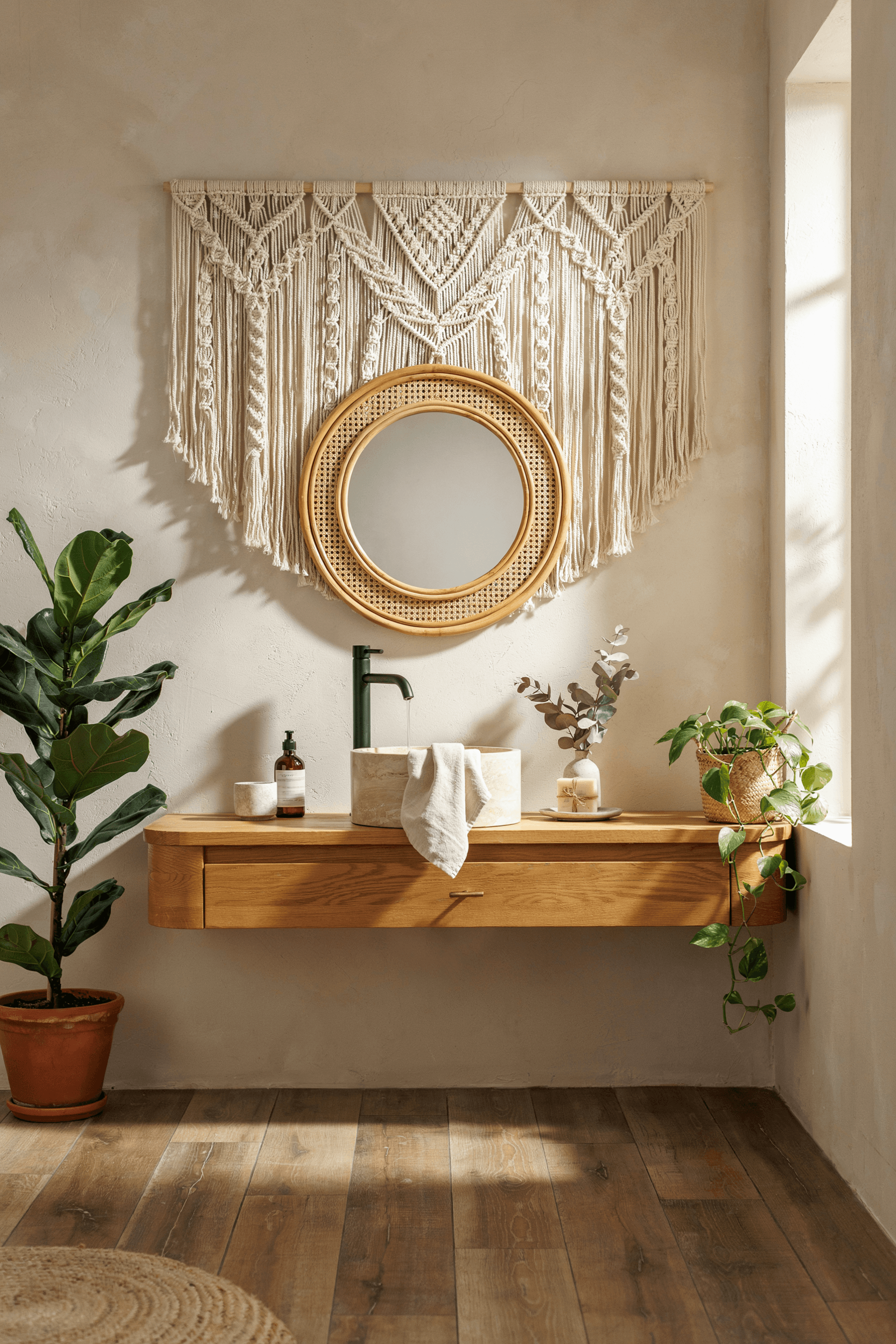 21 Boho Bathroom Decor Ideas for a Relaxed & Stylish Space
