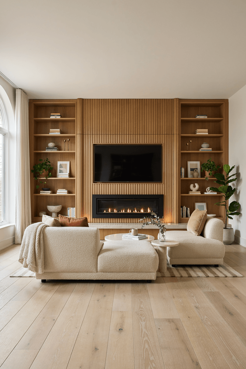 27 Fireplace Wall Ideas with TV for a Stylish & Functional Home