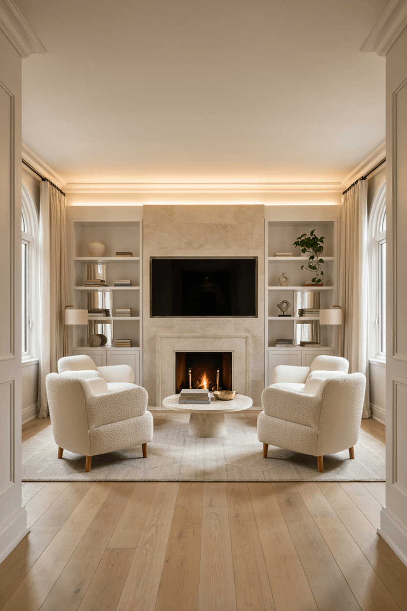 27 Fireplace Wall Ideas with TV for a Stylish & Functional Home