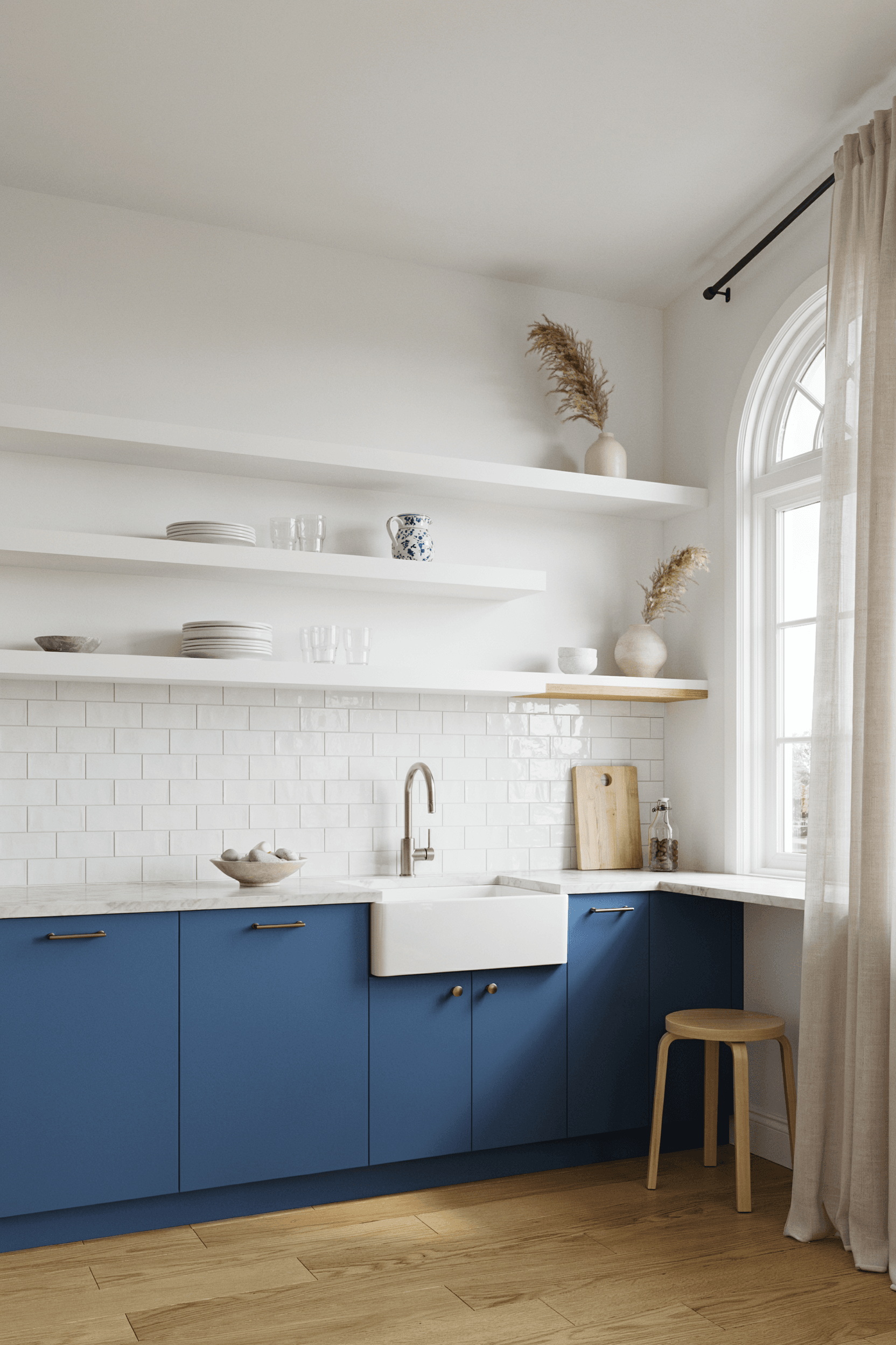 27 Blue and White Kitchen Ideas for a Fresh & Stylish Home