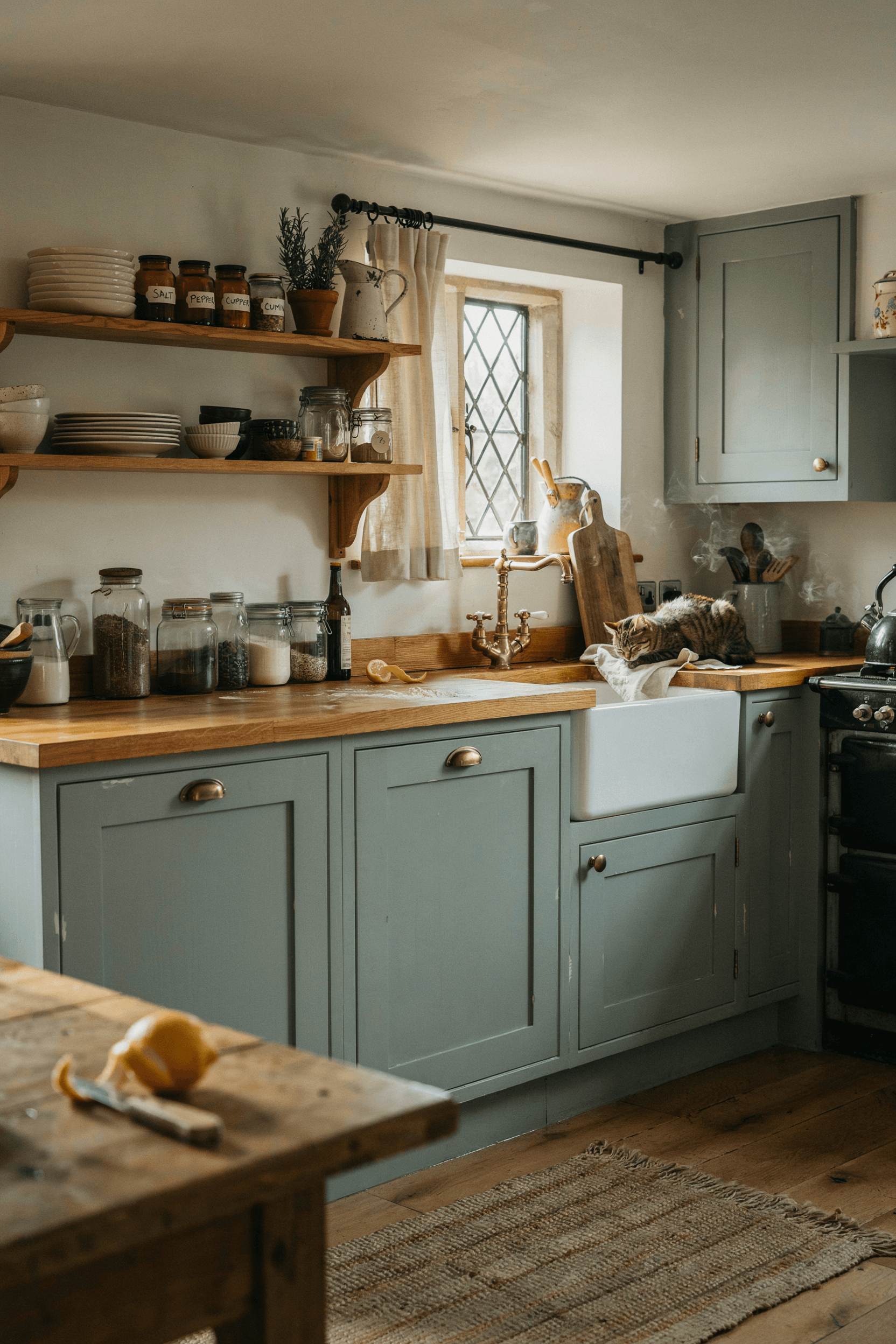 24 Brass Kitchen Hardware Ideas for a Warm & Luxury Kitchen