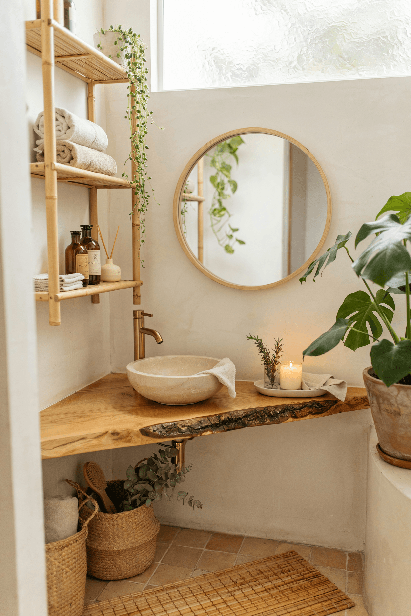 21 Boho Bathroom Decor Ideas for a Relaxed & Stylish Space