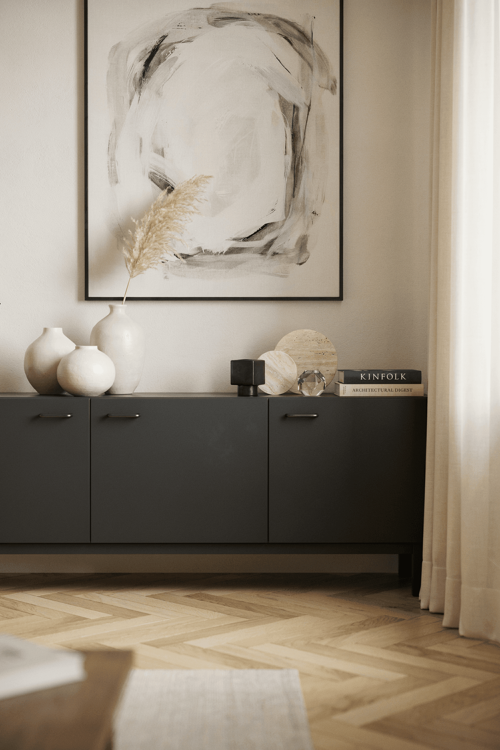 23 Sideboard Decor Ideas Stylish & Modern Inspiration