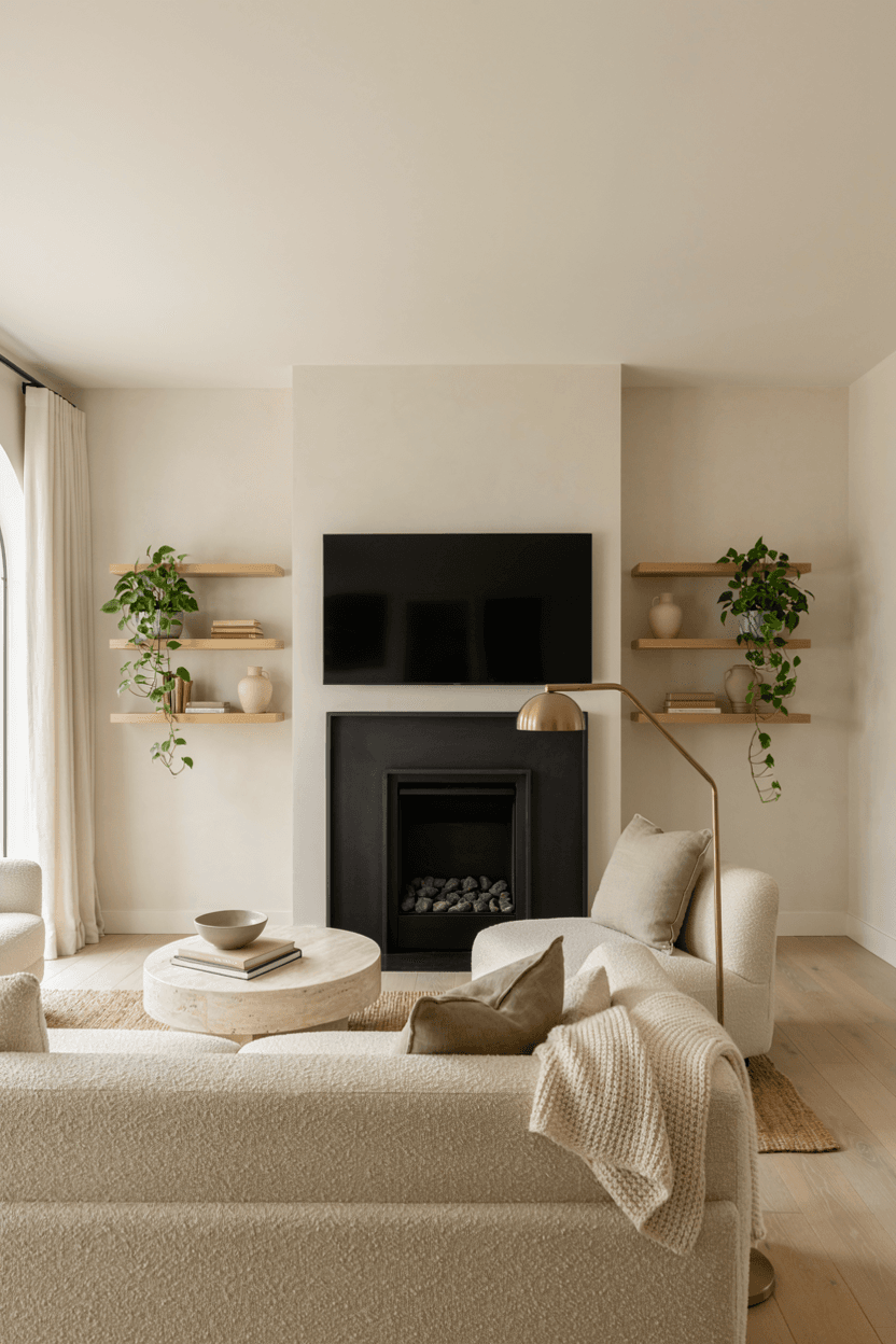 27 Fireplace Wall Ideas with TV for a Stylish & Functional Home
