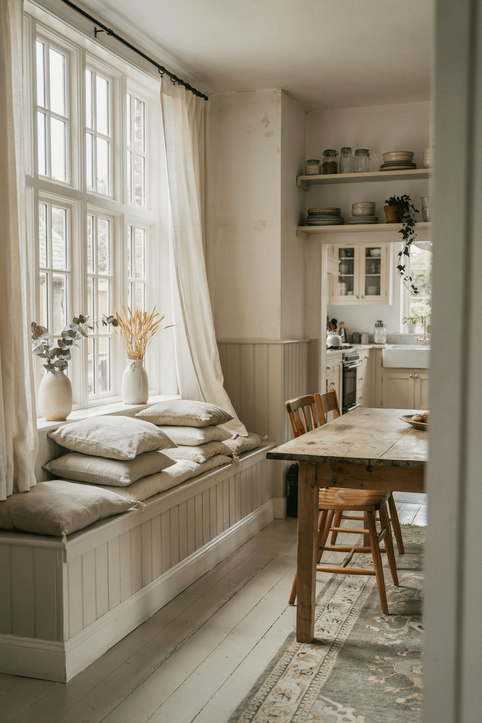 25 Cottage Breakfast Nook Ideas for a Cozy Home