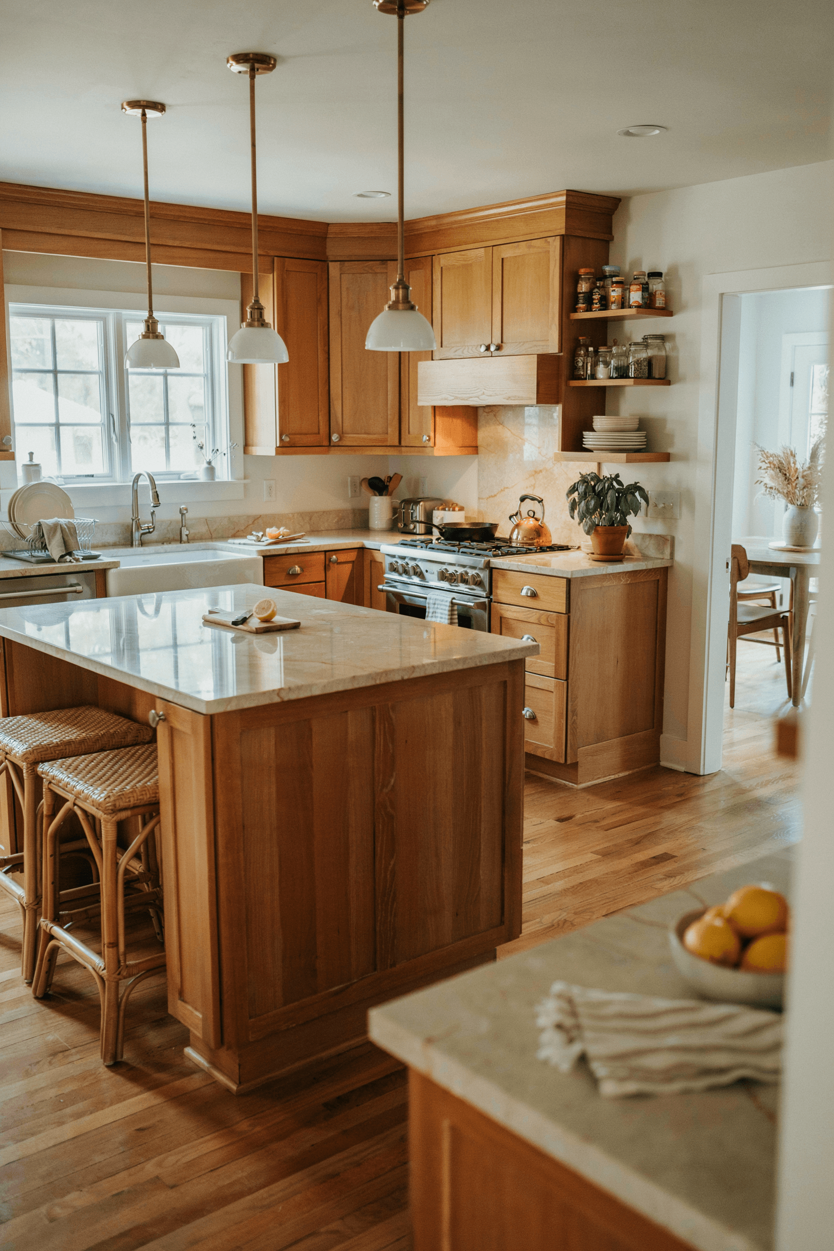 25 Wood Cabinets Kitchen Ideas for a Warm & Stylish Home
