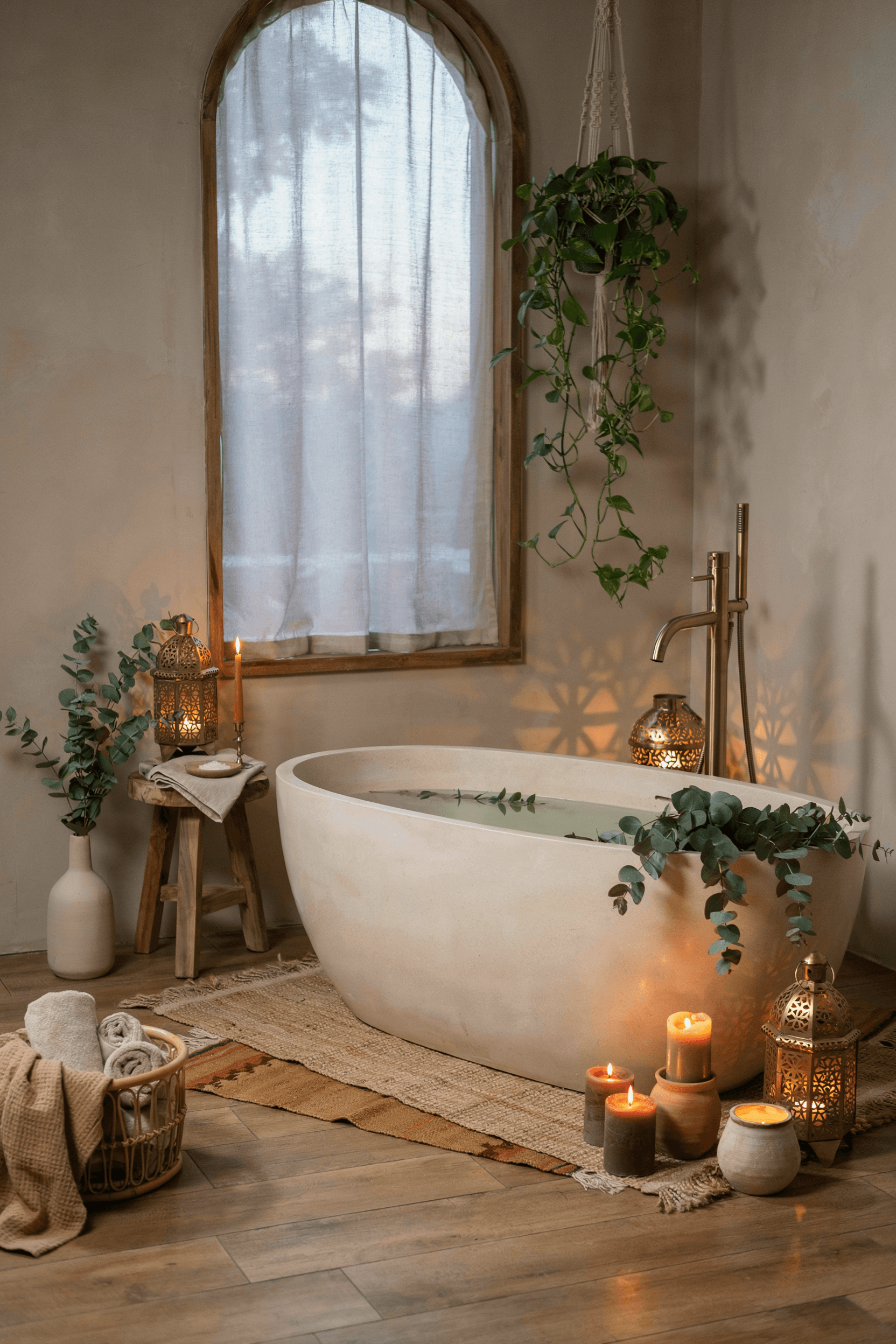 21 Boho Bathroom Decor Ideas for a Relaxed & Stylish Space