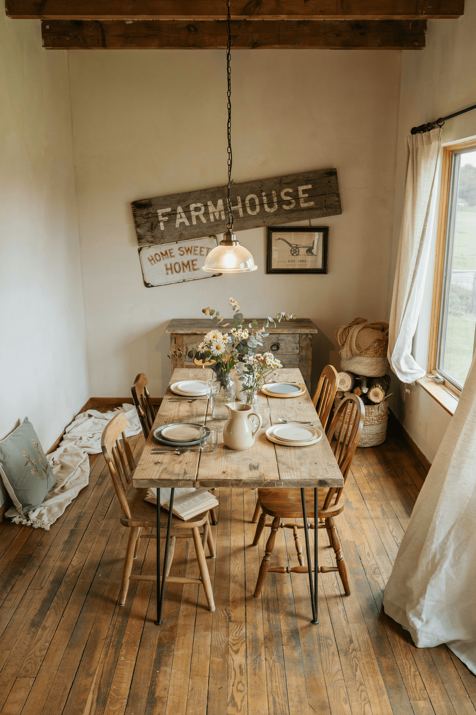 23 Rustic Dining Room Ideas Warm & Cozy Country Style Inspiration