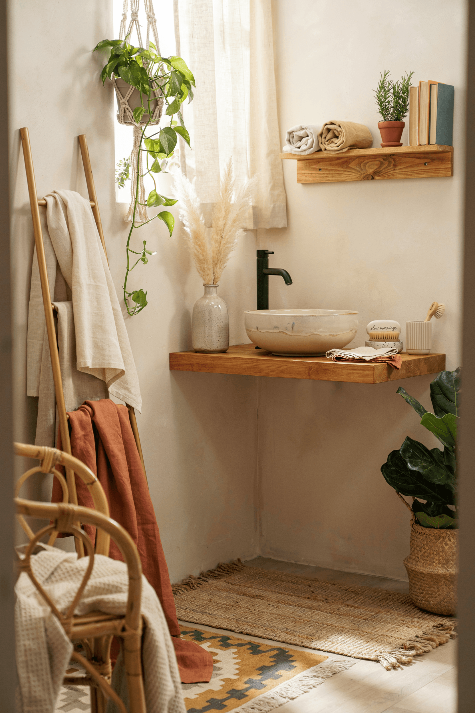 21 Boho Bathroom Decor Ideas for a Relaxed & Stylish Space