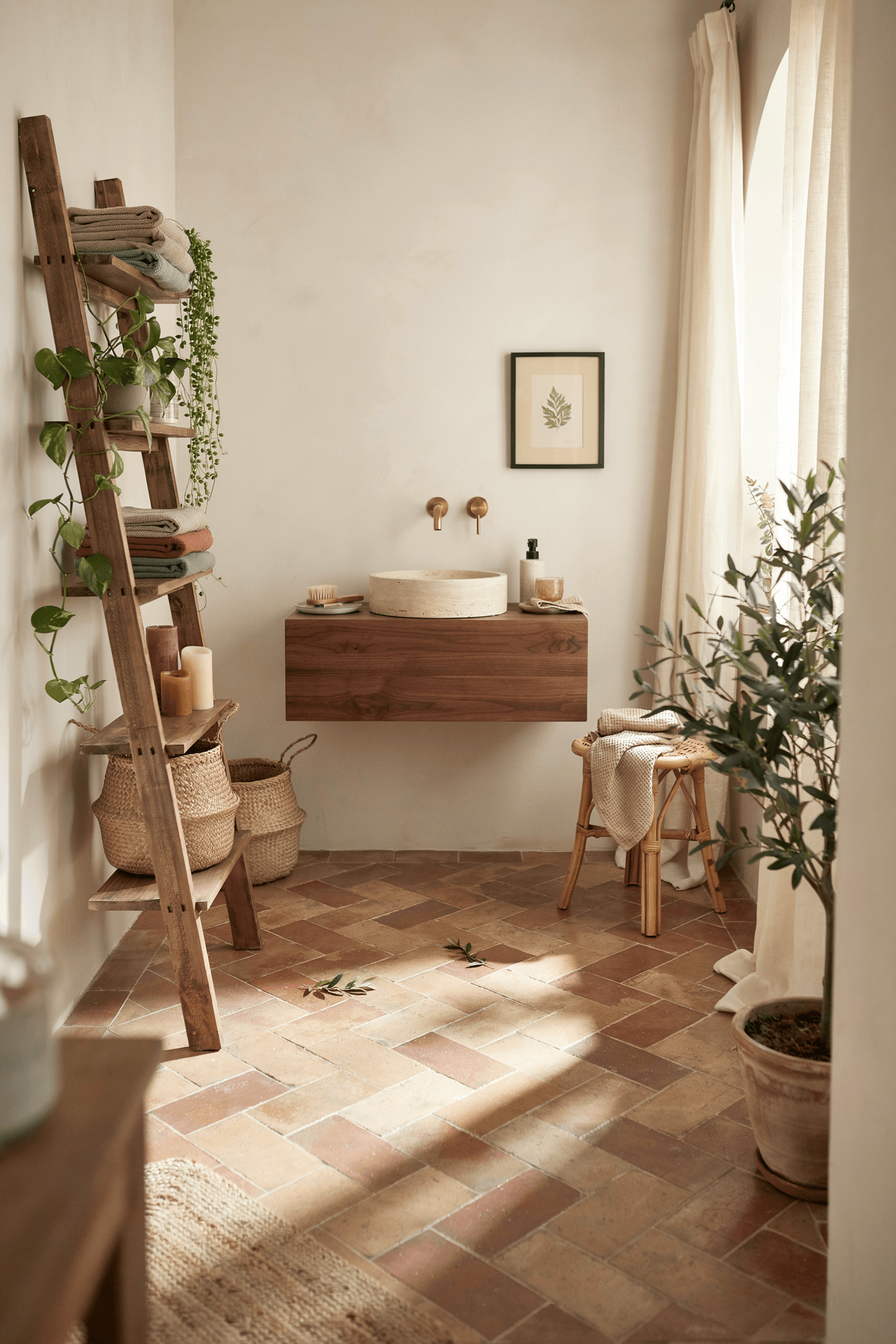 21 Boho Bathroom Decor Ideas for a Relaxed & Stylish Space