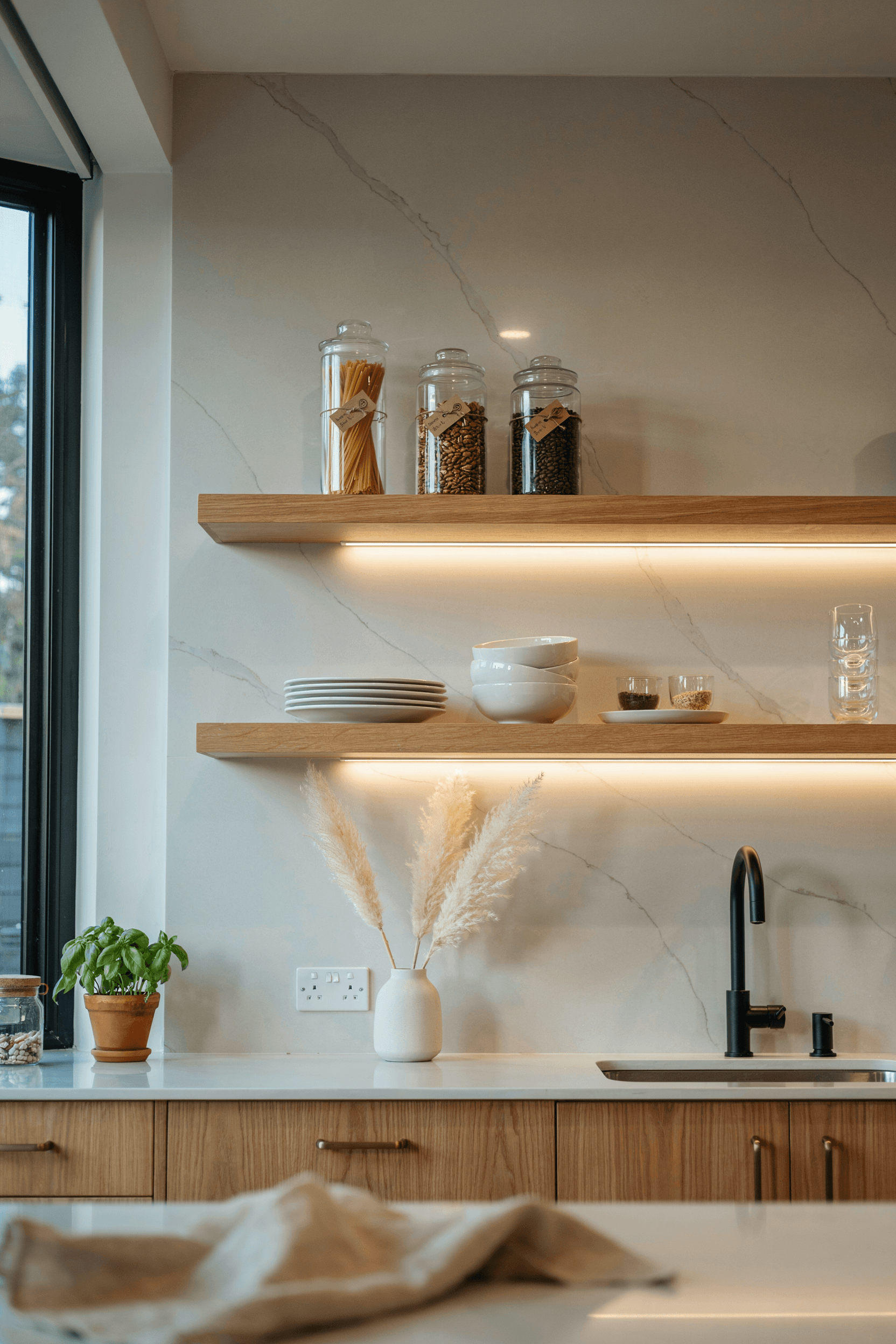 22 Open Shelving Kitchen Ideas for a Stylish & Functional Home