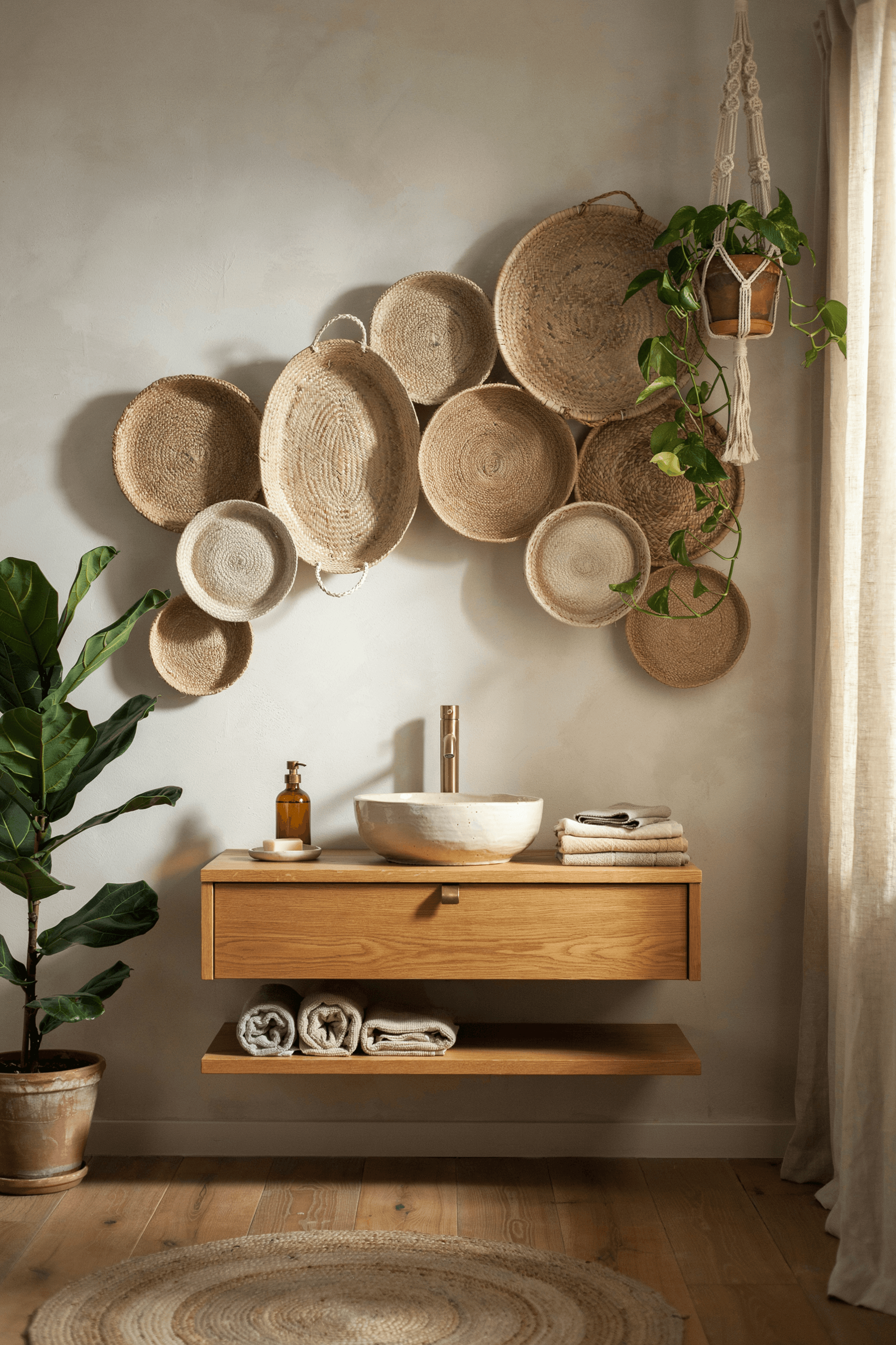 21 Boho Bathroom Decor Ideas for a Relaxed & Stylish Space