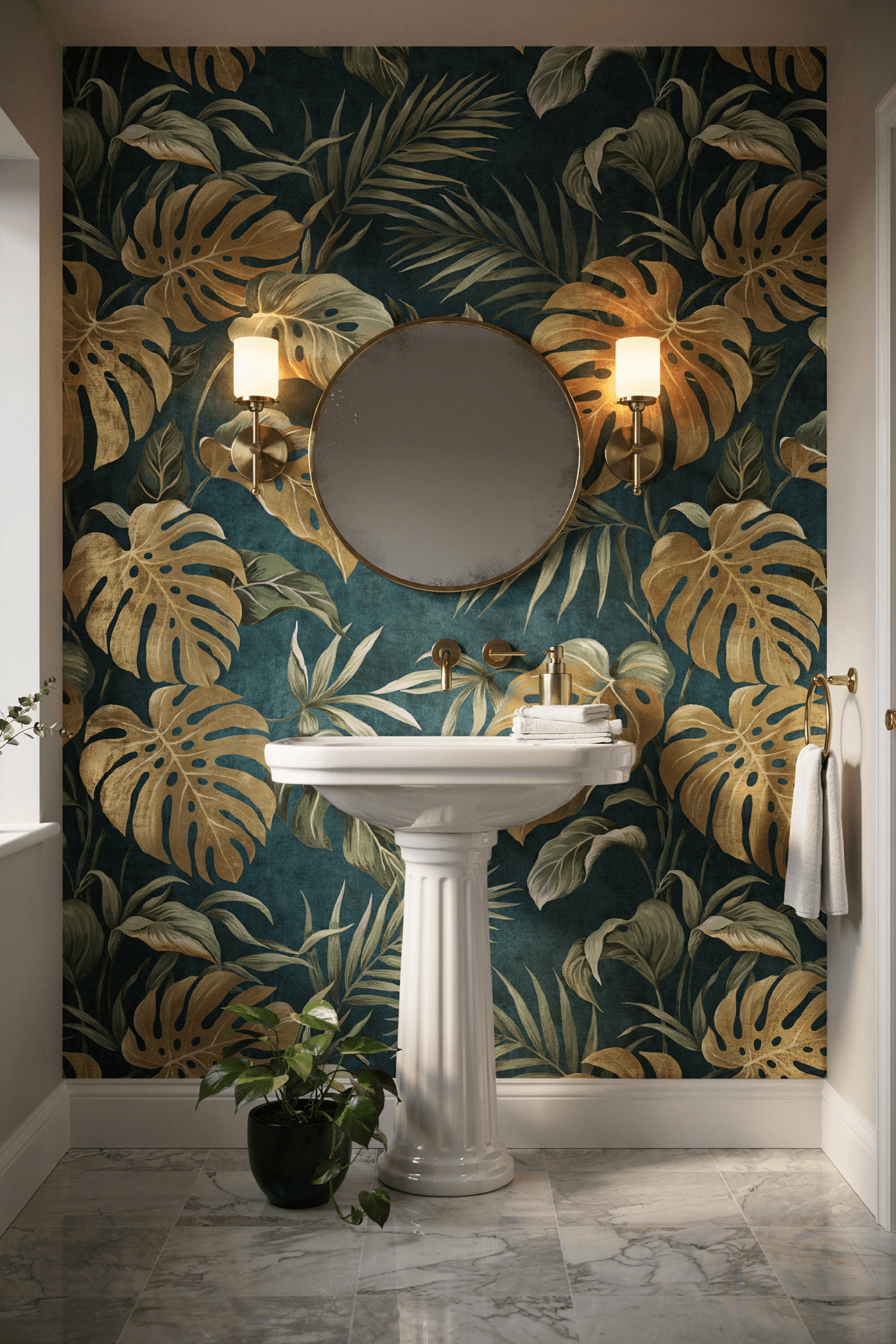 20 Half Bathroom Ideas for a Stylish & Functional Small Space