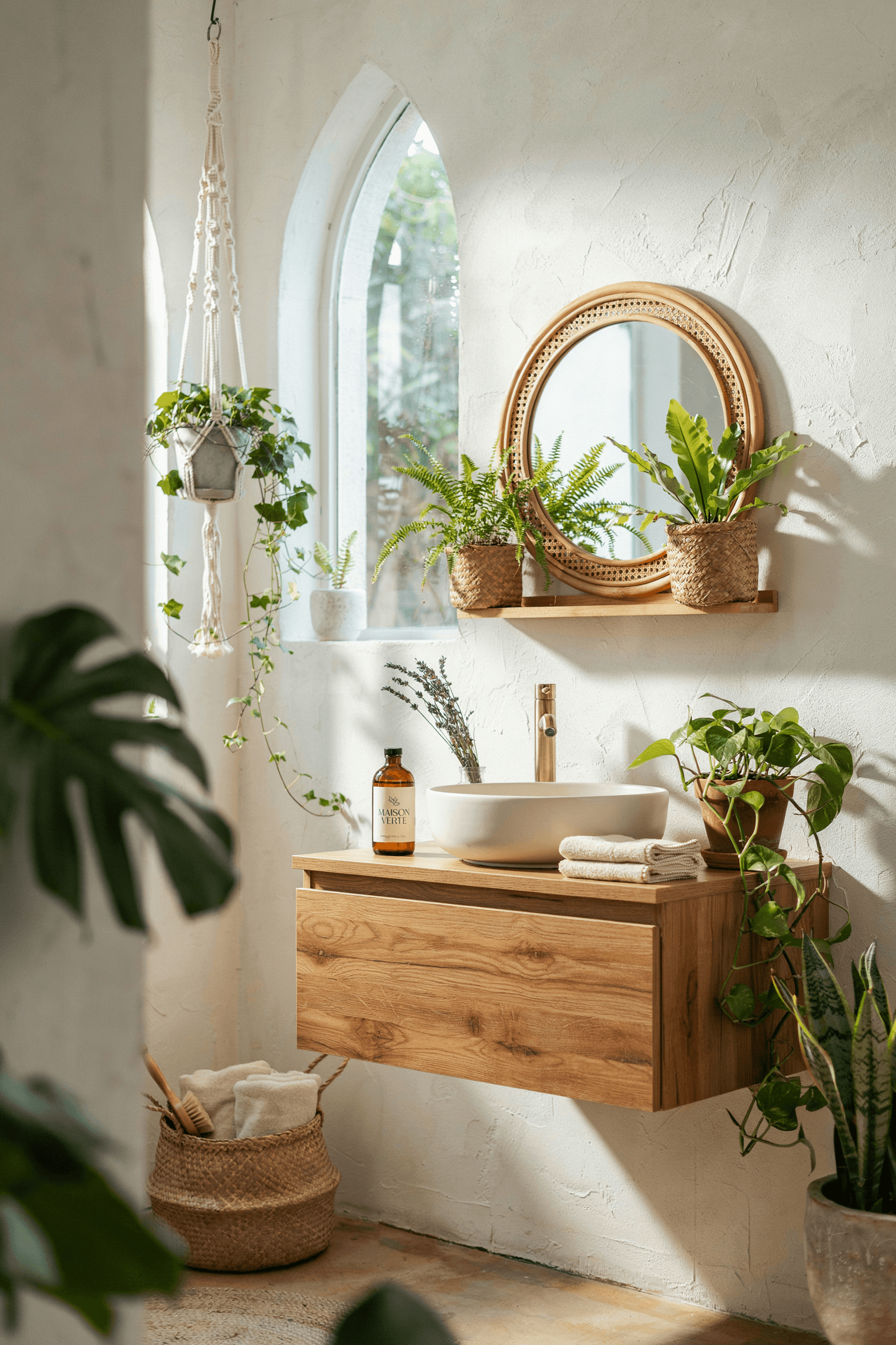 21 Boho Bathroom Decor Ideas for a Relaxed & Stylish Space