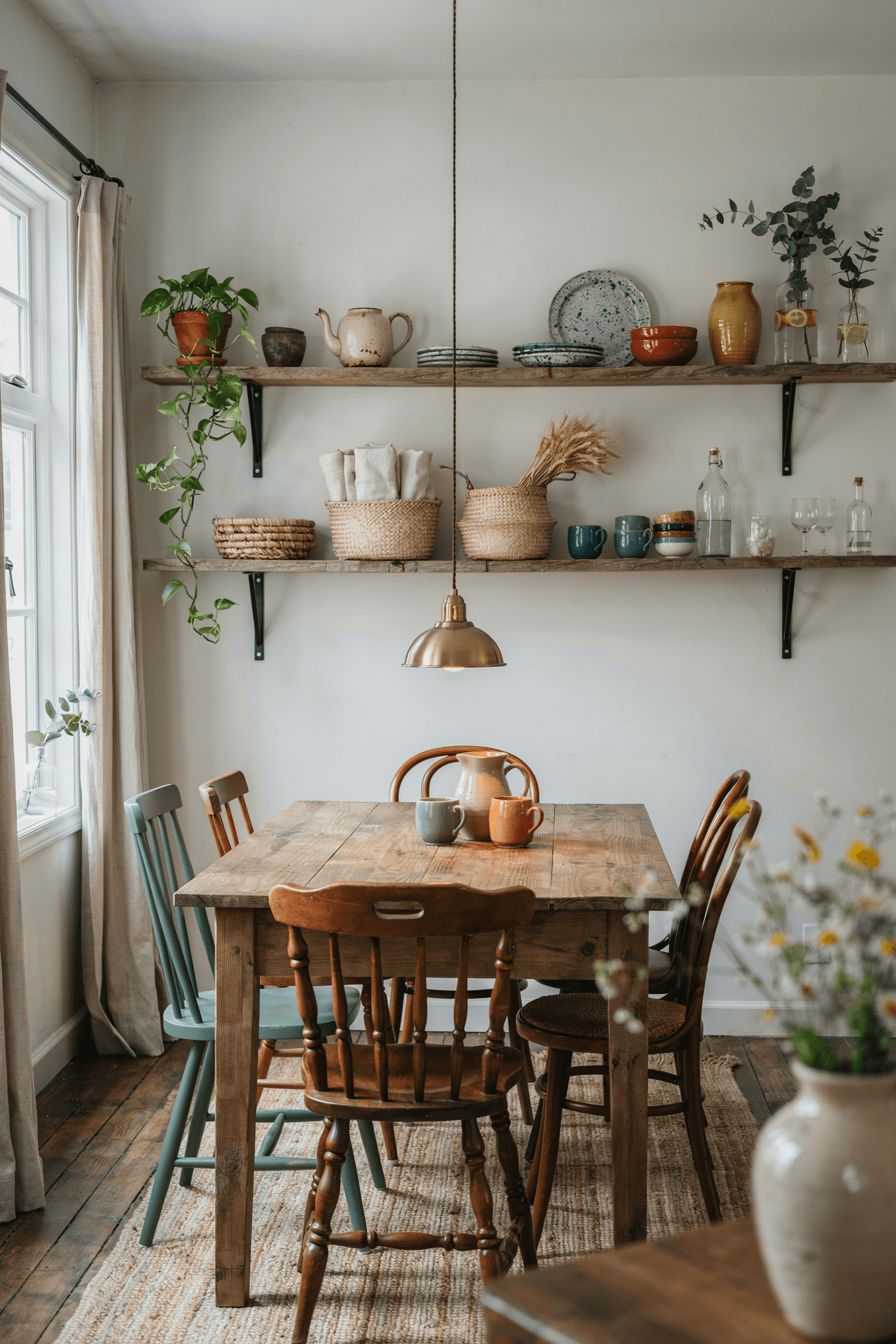 23 Rustic Dining Room Ideas Warm & Cozy Country Style Inspiration