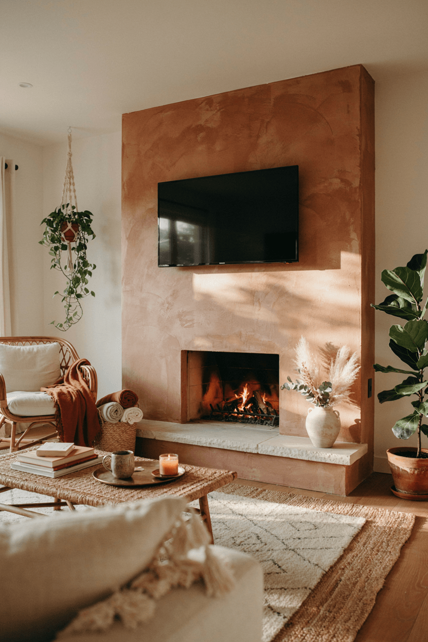 27 Fireplace Wall Ideas with TV for a Stylish & Functional Home