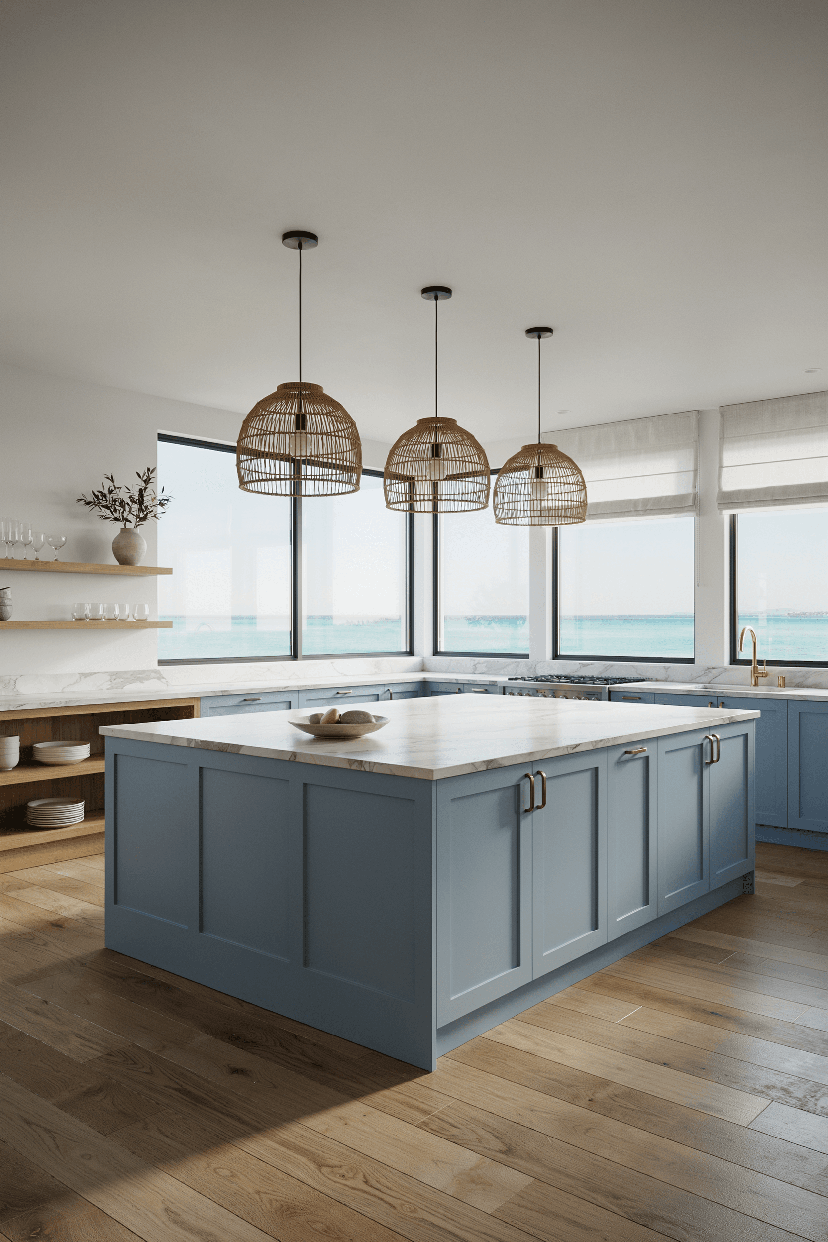 27 Blue and White Kitchen Ideas for a Fresh & Stylish Home