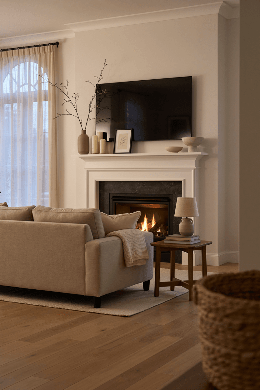 27 Fireplace Wall Ideas with TV for a Stylish & Functional Home