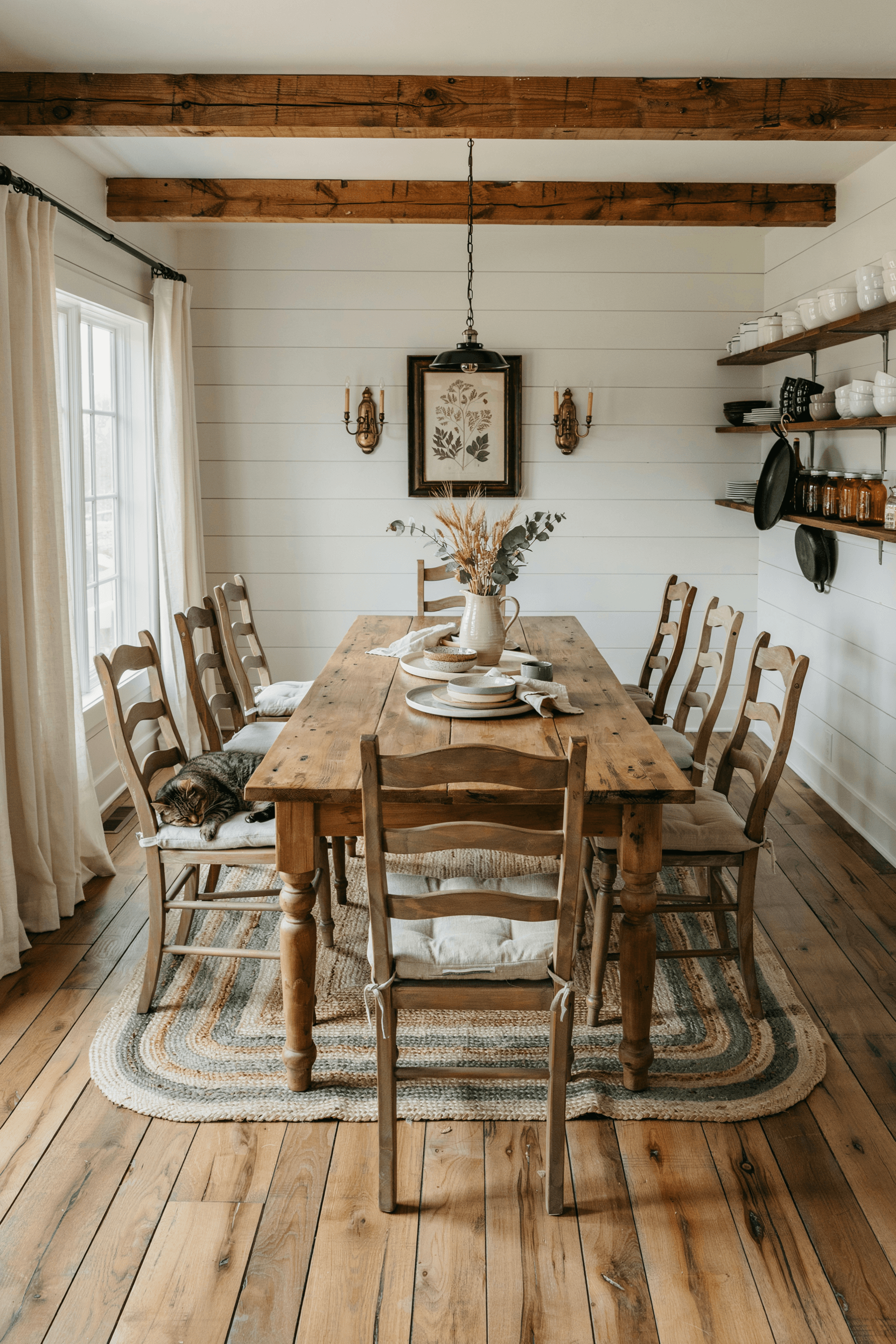 23 Rustic Dining Room Ideas Warm & Cozy Country Style Inspiration