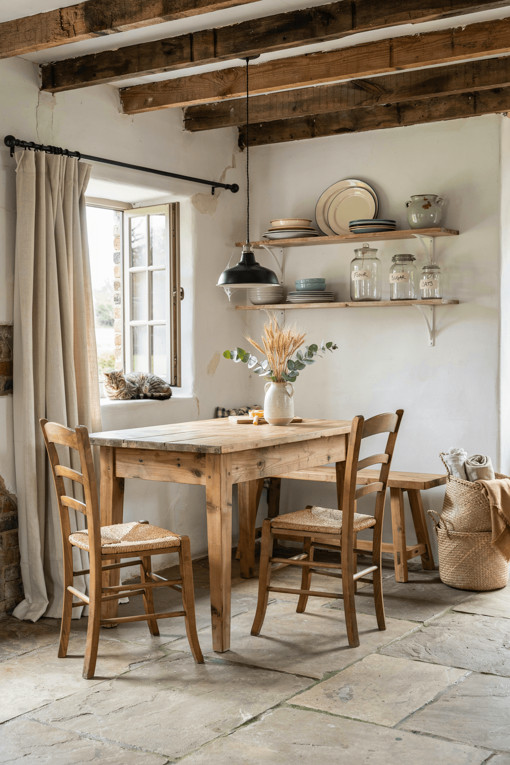 25 Cottage Breakfast Nook Ideas for a Cozy Home
