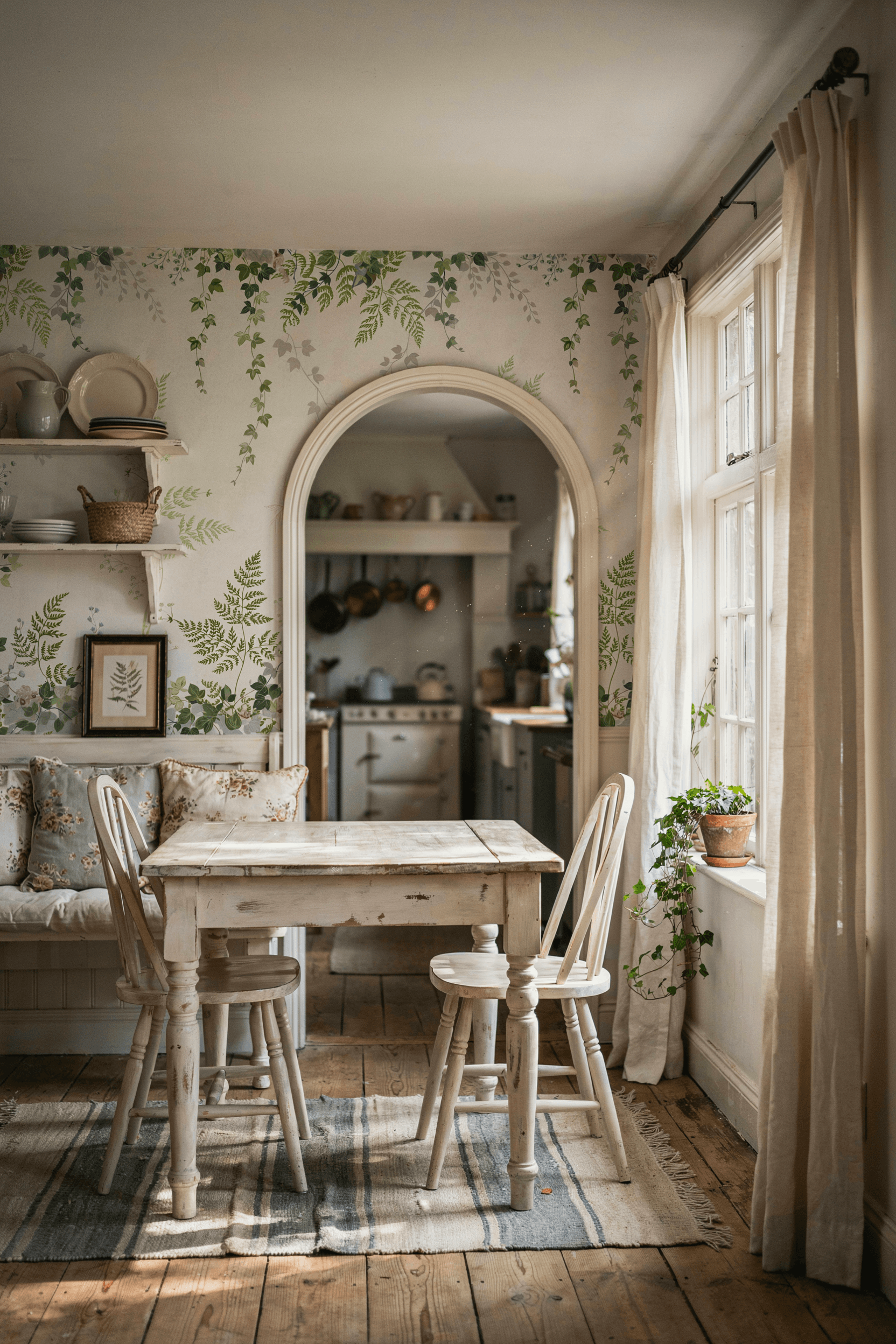 25 Cottage Breakfast Nook Ideas for a Cozy Home