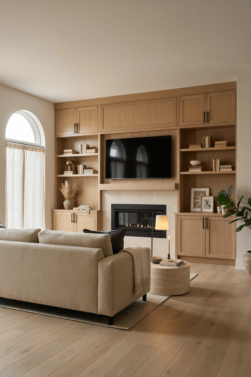 27 Fireplace Wall Ideas with TV for a Stylish & Functional Home