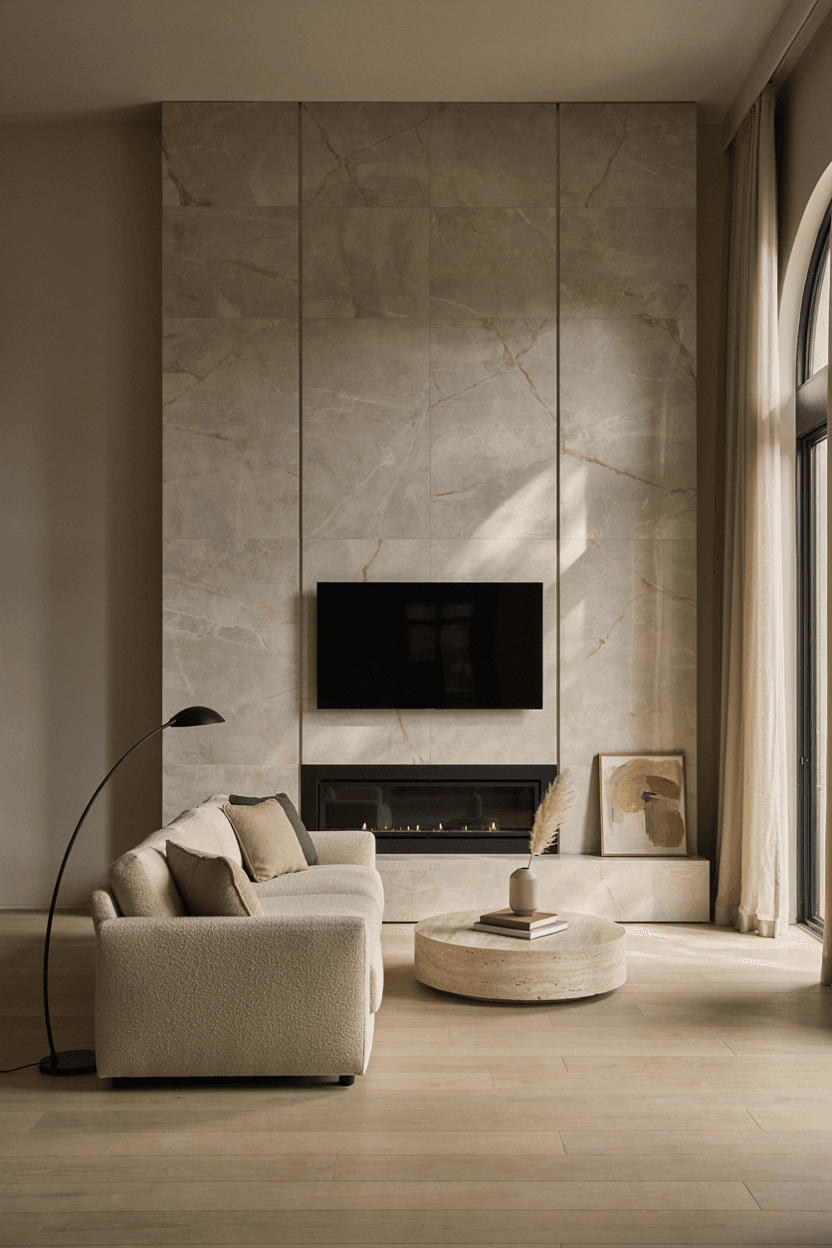 27 Fireplace Wall Ideas with TV for a Stylish & Functional Home