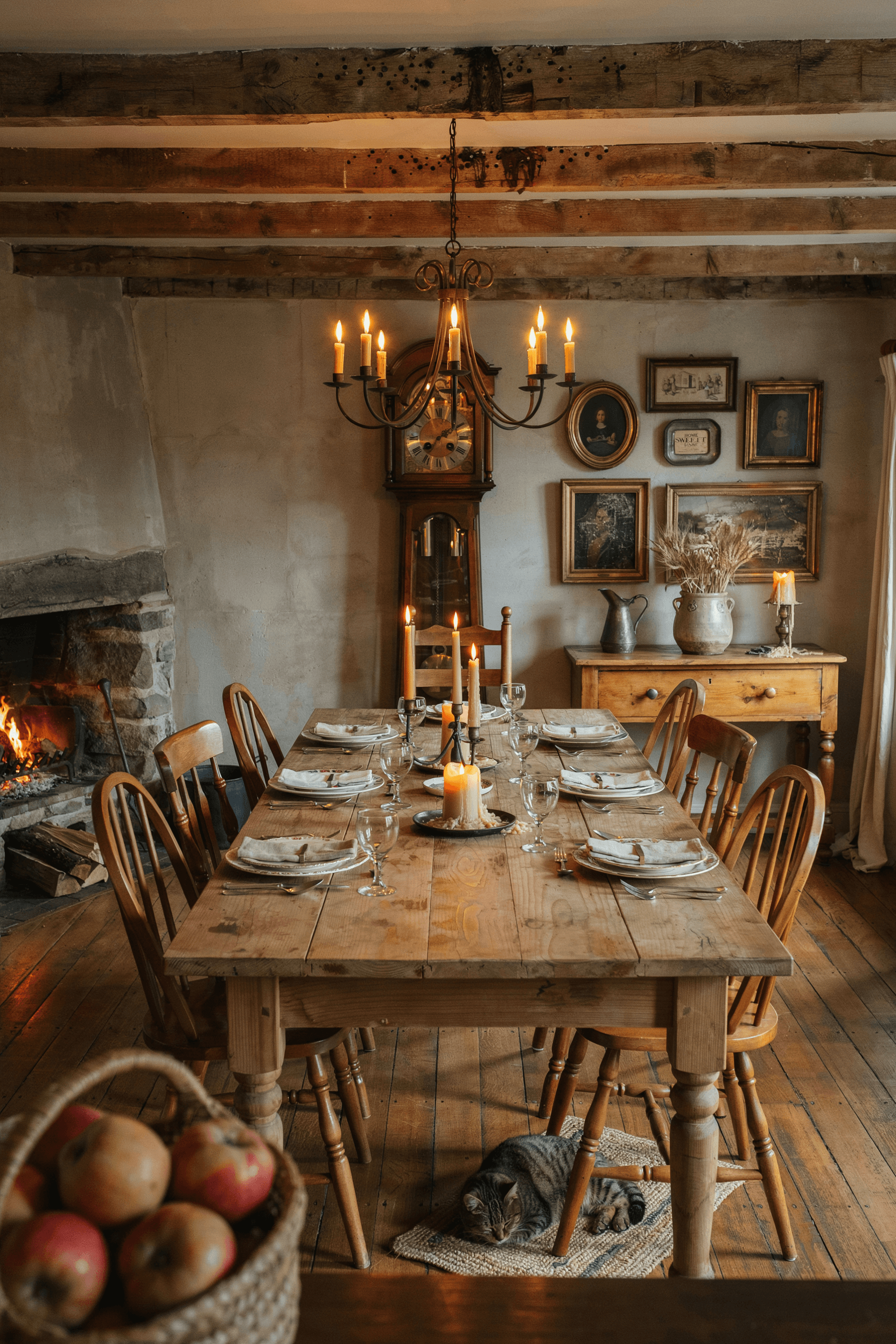 23 Rustic Dining Room Ideas Warm & Cozy Country Style Inspiration