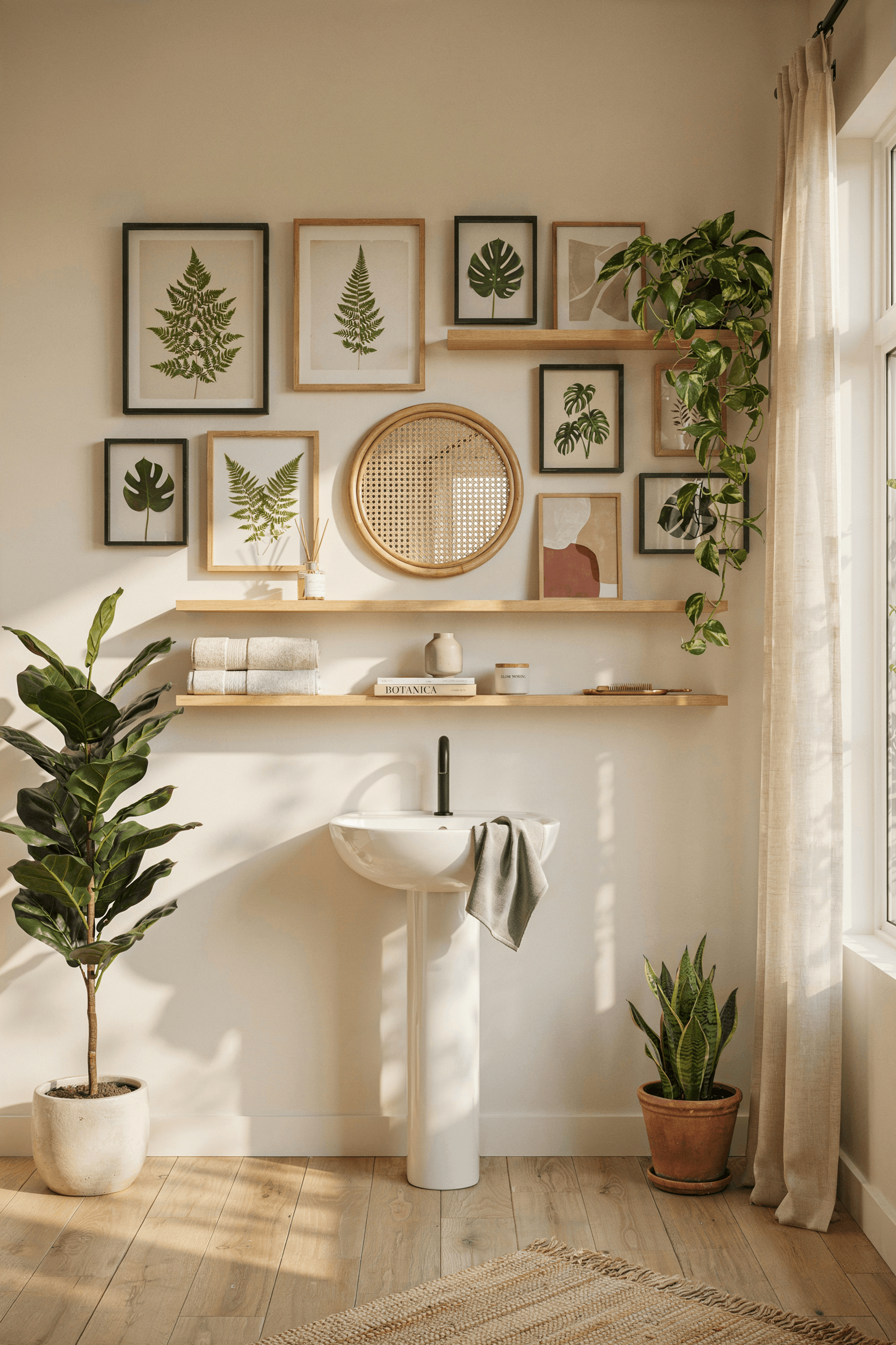 21 Boho Bathroom Decor Ideas for a Relaxed & Stylish Space